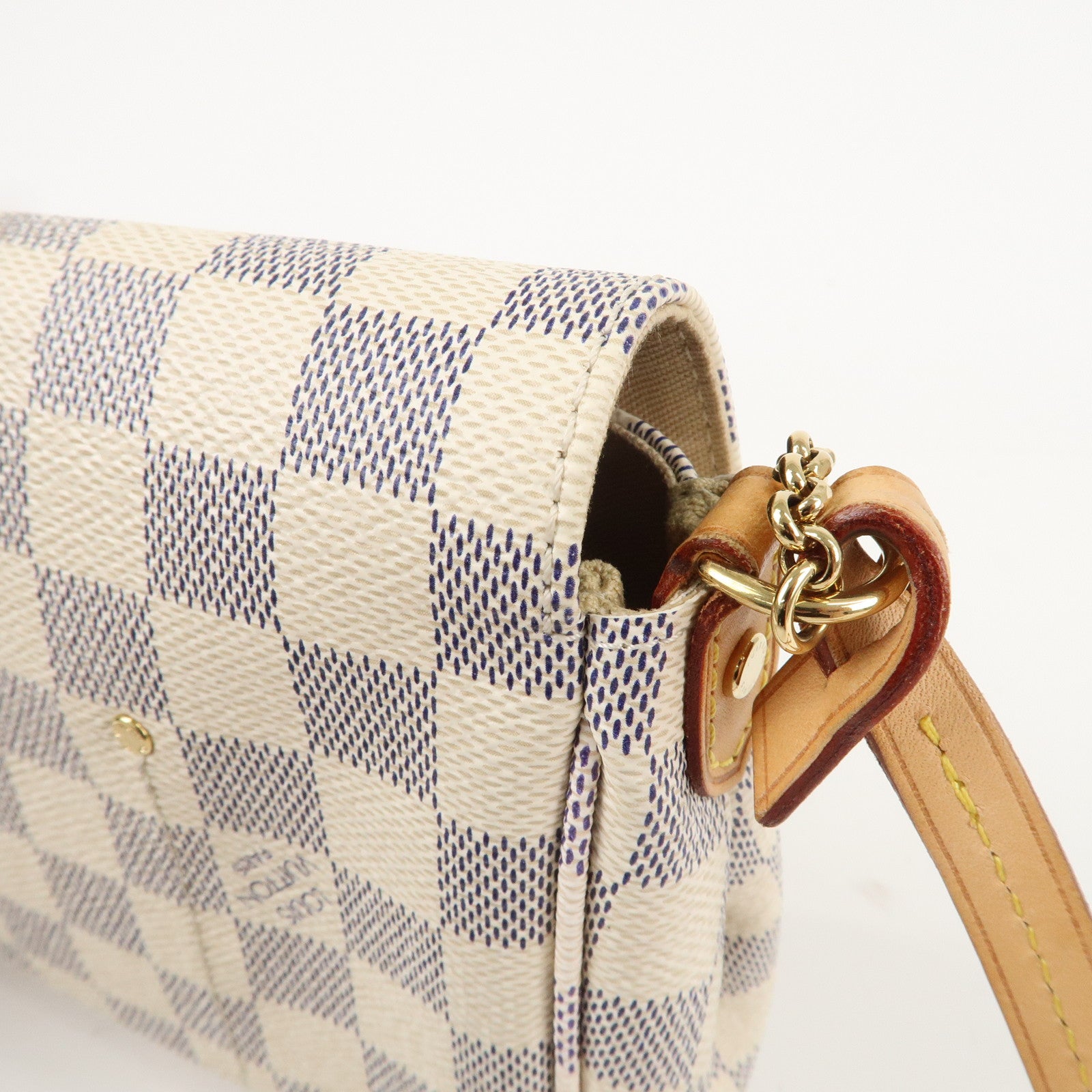 Louis Vuitton Damier Azur Favorite MM 2Way Bag Shoulder Bag N41275