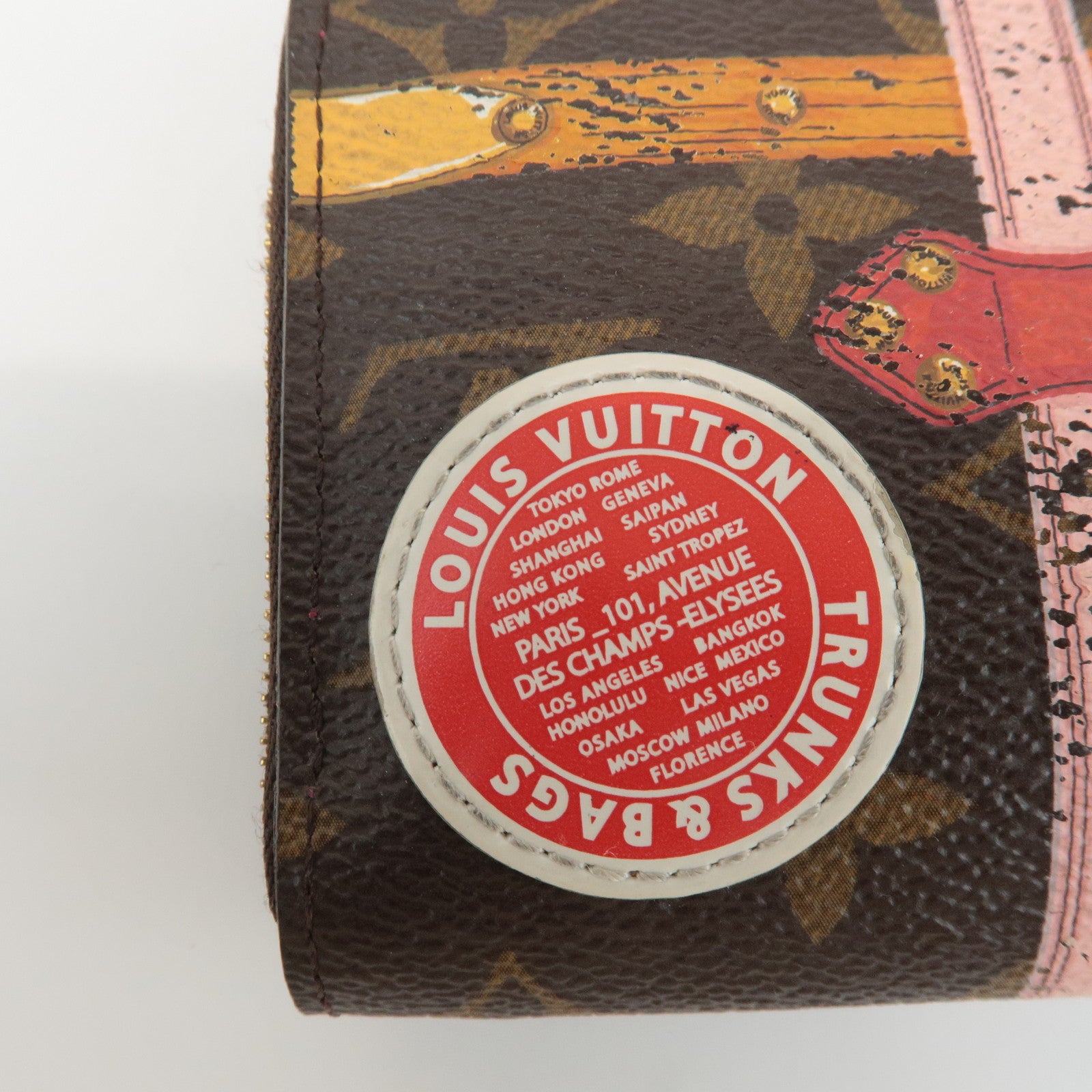 Louis Vuitton Monogram Zippy Coin Purse Summer Trunk Collection