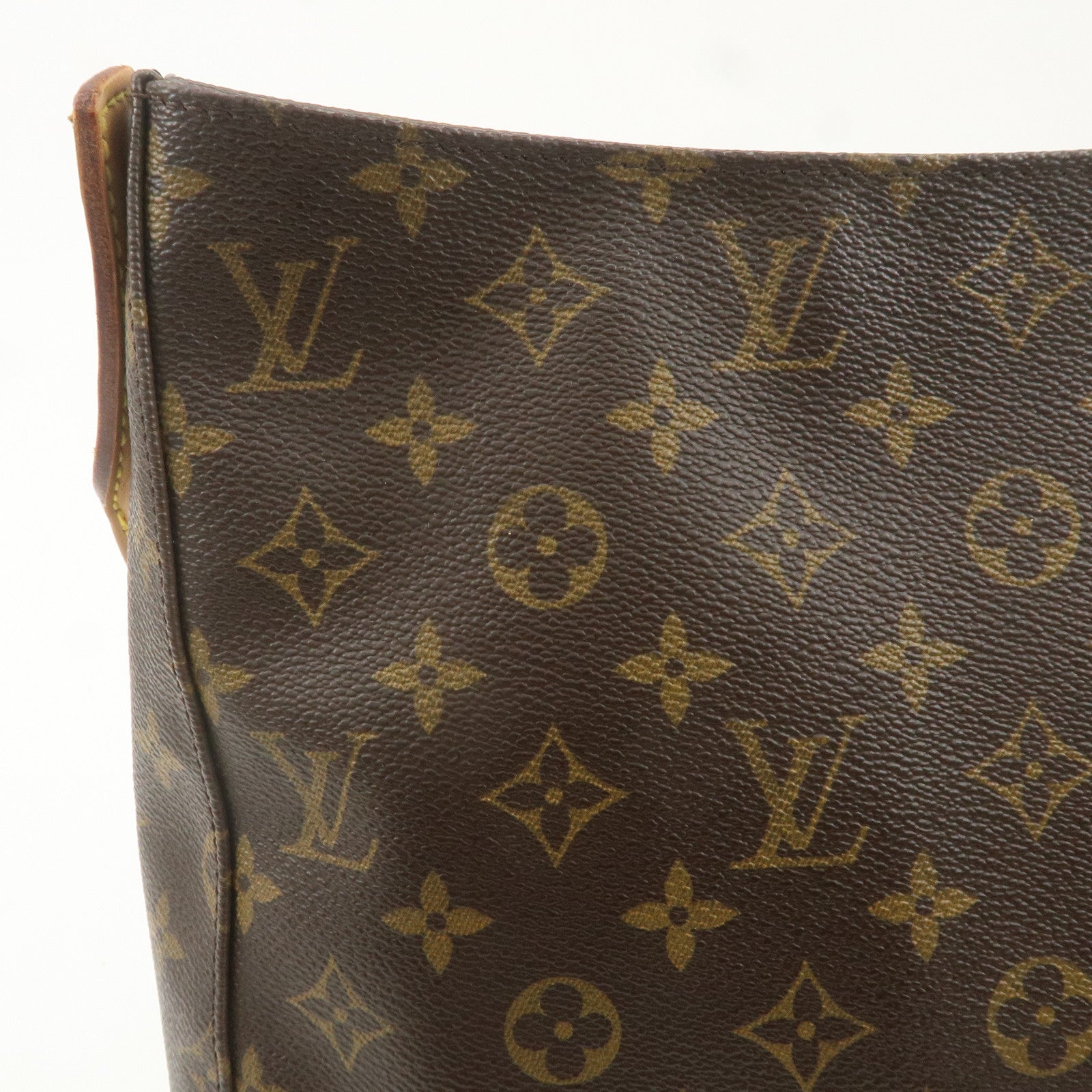 Louis Vuitton Monogram Looping GM Shoulder Bag Brown M51145