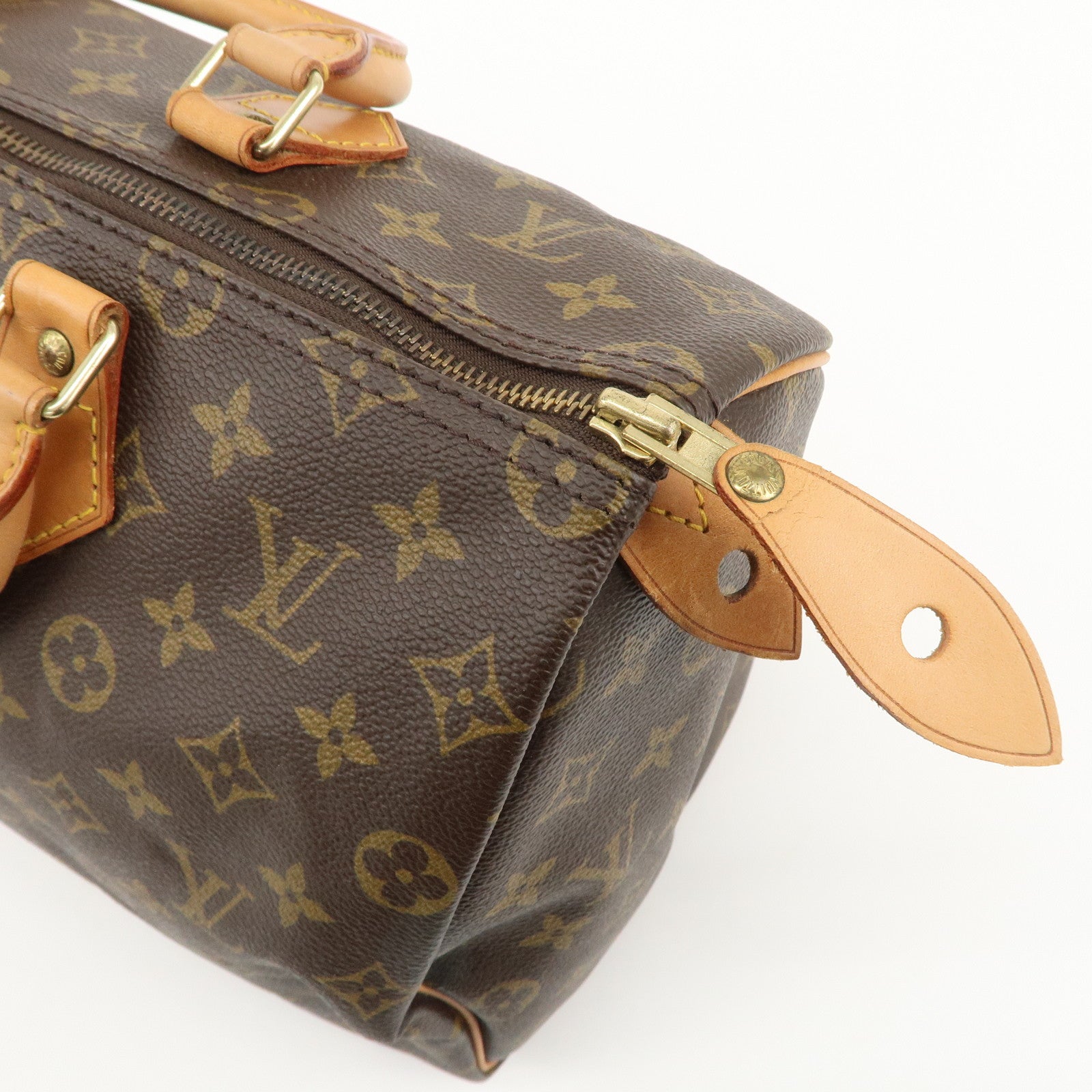 Louis Vuitton Monogram Speedy 35 Hand Bag Boston Bag M41524 Used