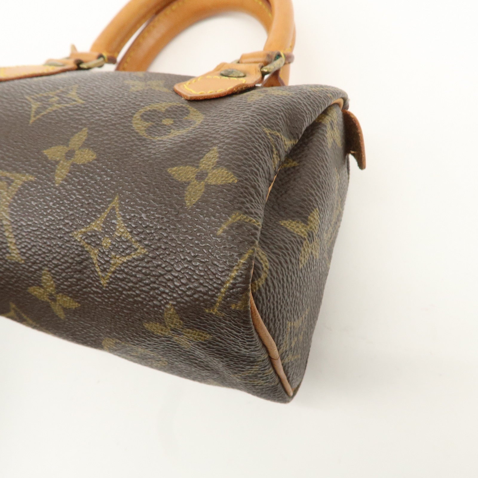 Louis Vuitton Monogram Mini Speedy 
Strap M41534 J00145 Used