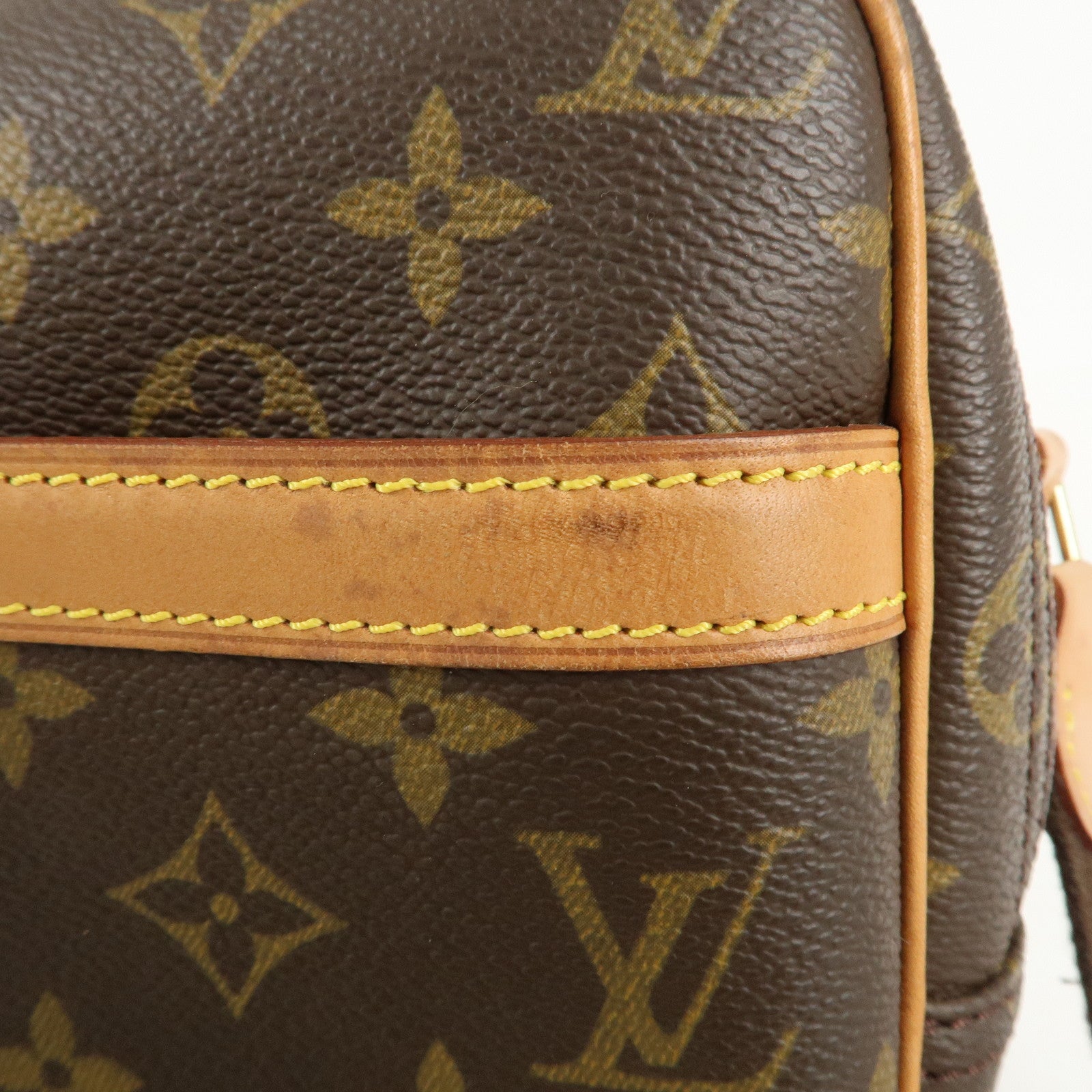 Louis Vuitton Monogram Reporter PM Shoulder Bag Brown M45254