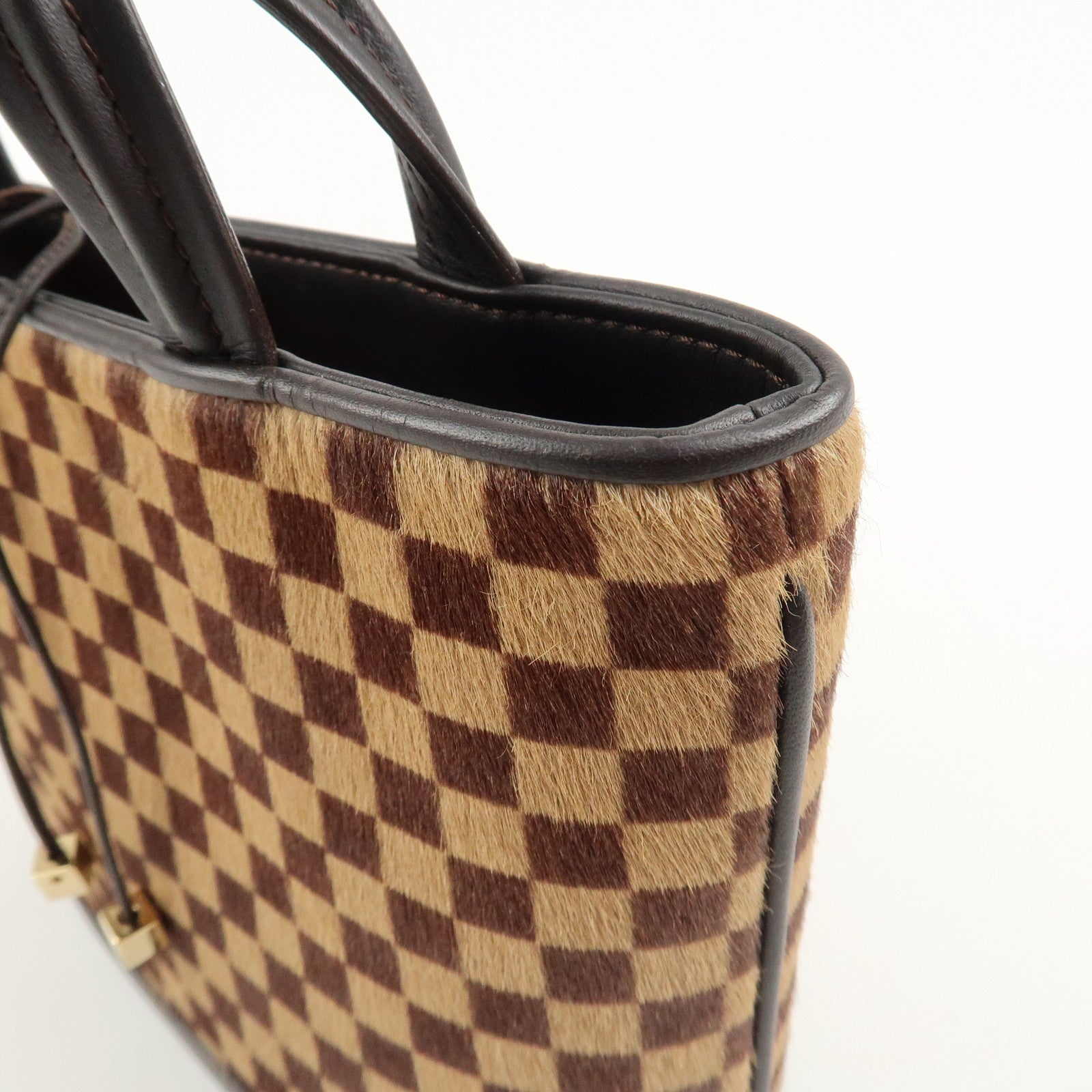 Louis Vuitton Damier Sauvage Impala Hand Bag M92133 Used