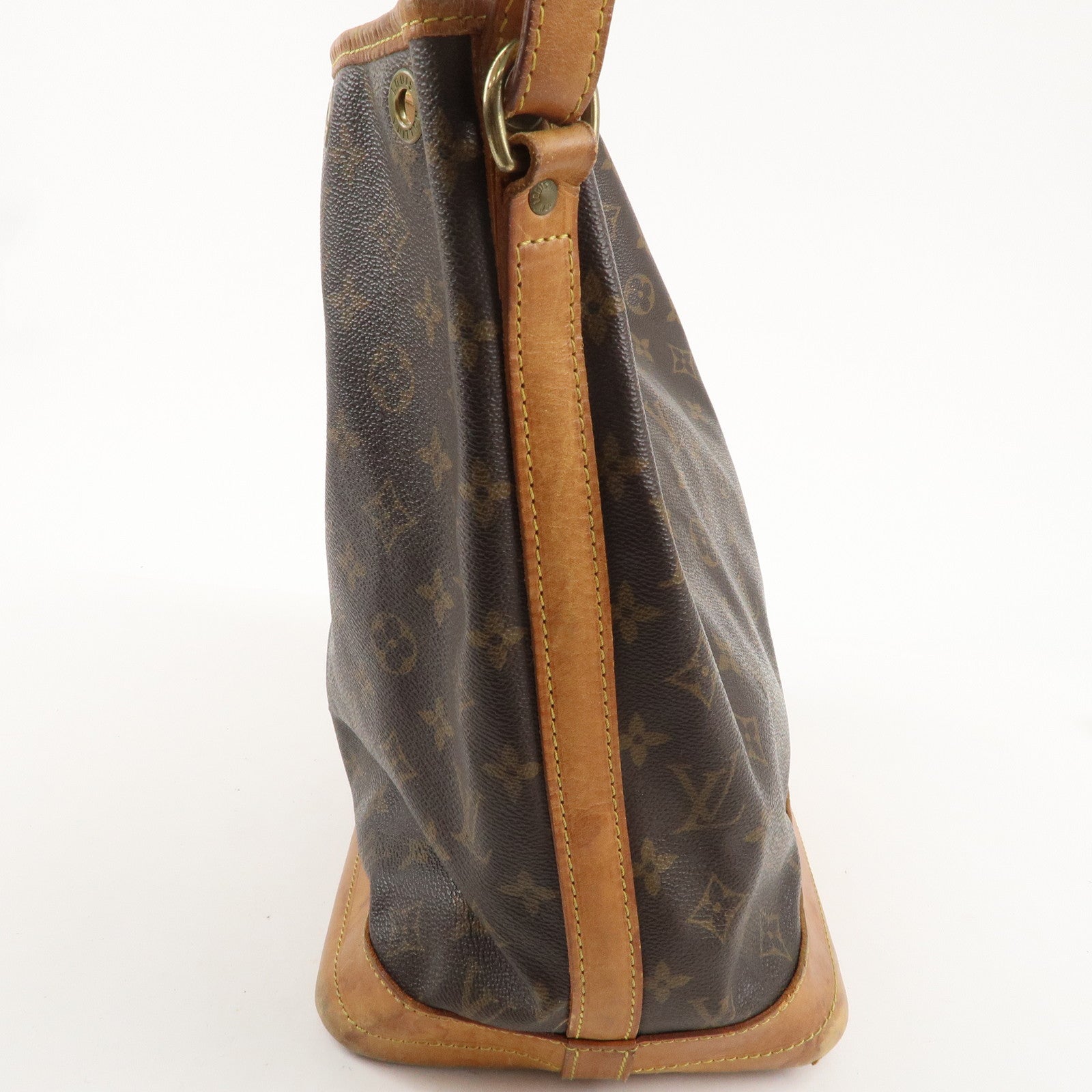 Louis Vuitton Monogram Noe Shoulder Bag Hand Bag Brown M42224