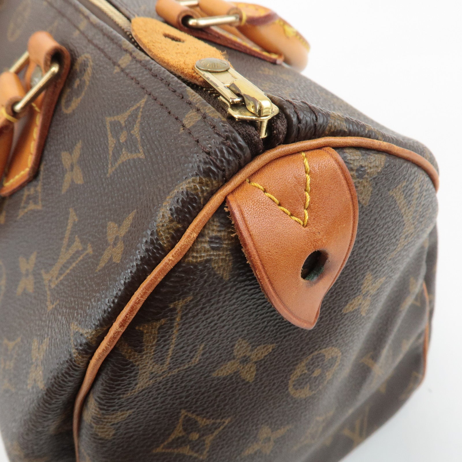 Louis Vuitton Monogram Speedy 30 Hand Bag Boston Bag M41526 Used