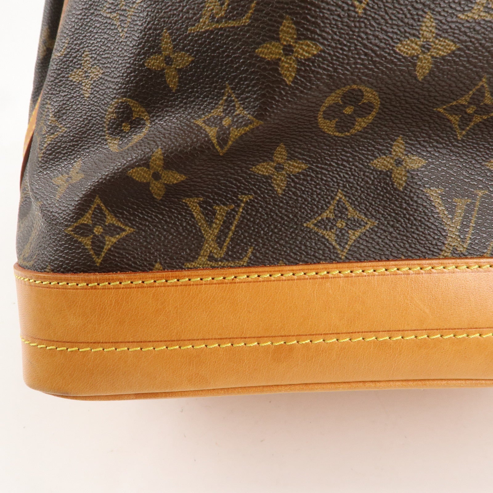 Louis Vuitton Monogram Noe Shoulder Bag Hand Bag Brown M42224