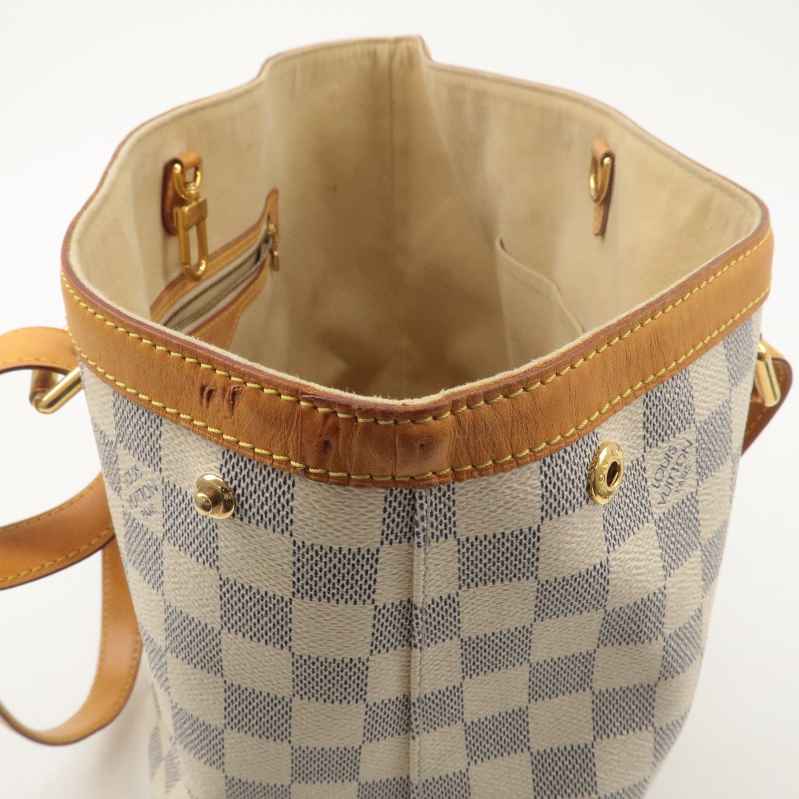 Louis Vuitton Damier Azur Hampstead MM Tote Bag N51206