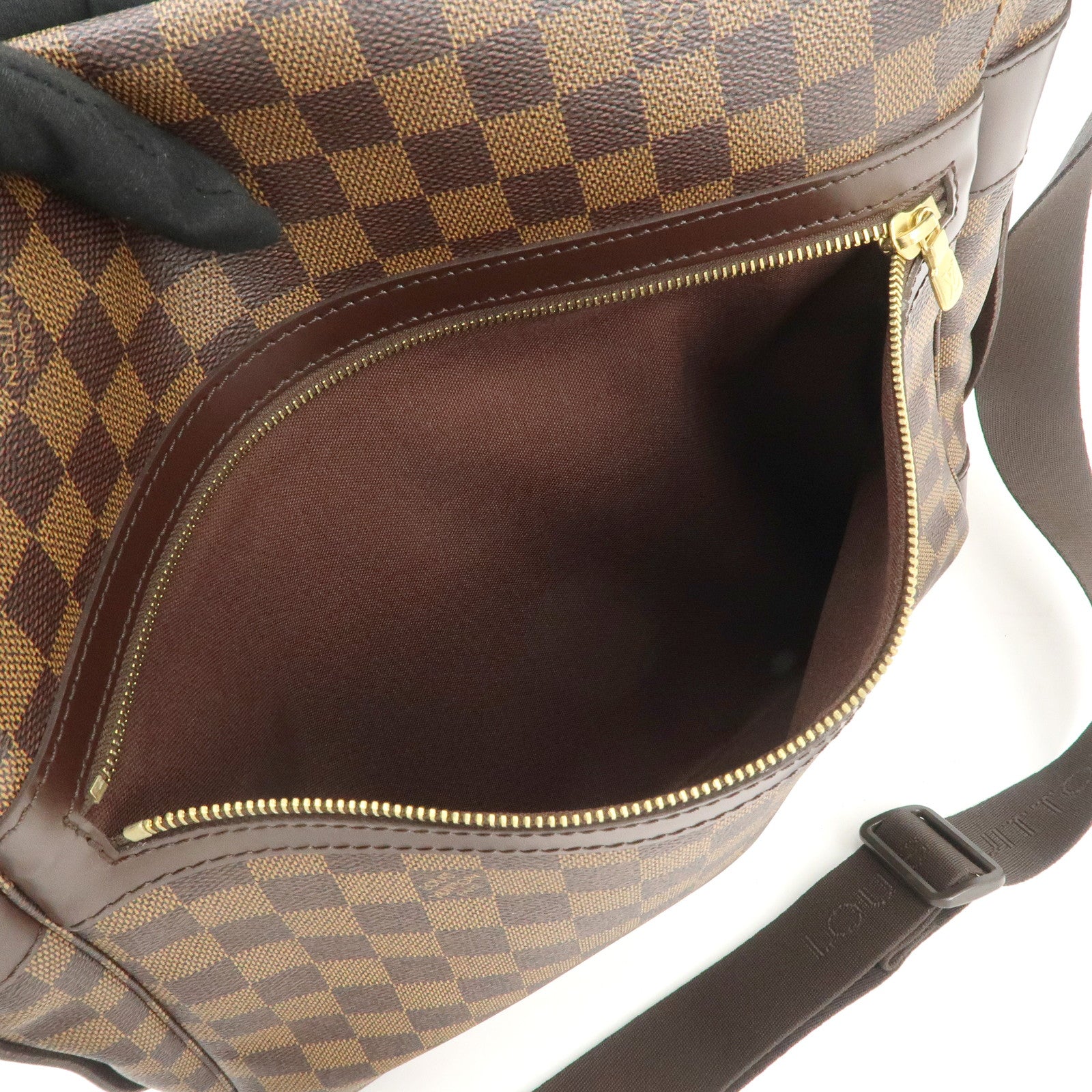 Louis Vuitton Damier Ebene Bastille Shoulder Bag N45258 Used