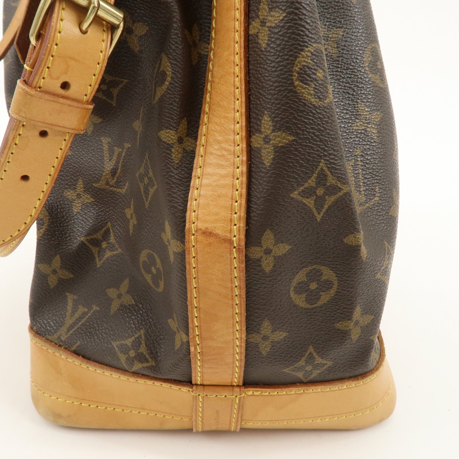 Louis Vuitton Monogram Noe Shoulder Bag Hand Bag Brown M42224