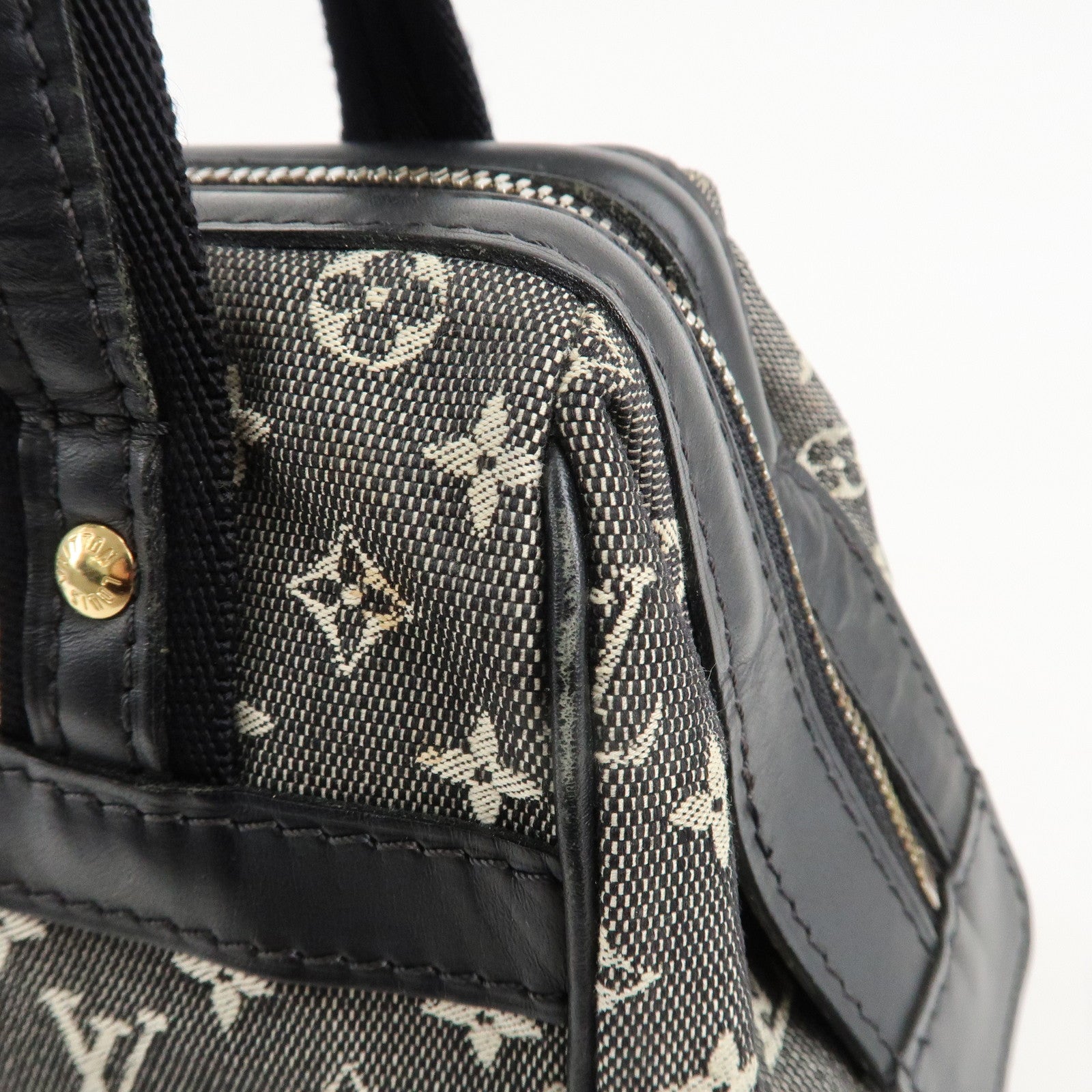 Louis Vuitton Monogram Mini Canvas Josephine PM Black M92312 Used