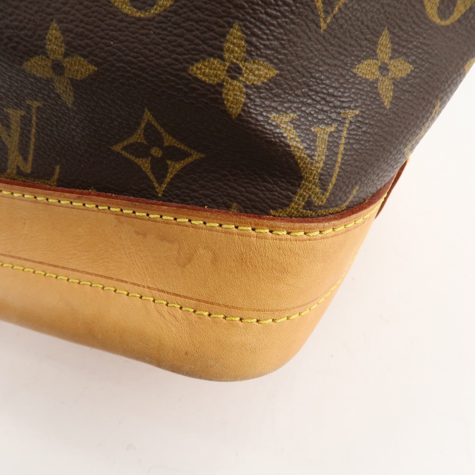 Louis Vuitton Monogram Noe Shoulder Bag Hand Bag Brown M42224 Used