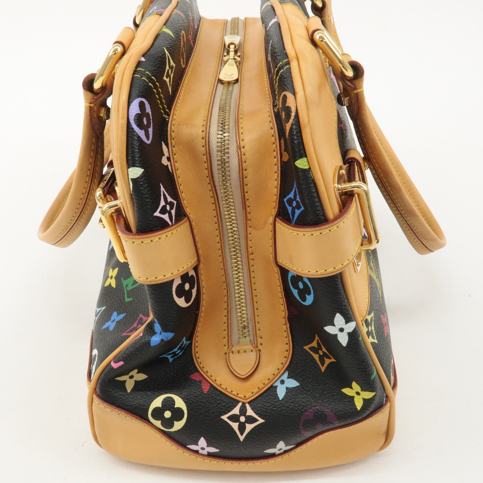 Louis Vuitton Monogram Multi Color Claudia Hand Bag M40194