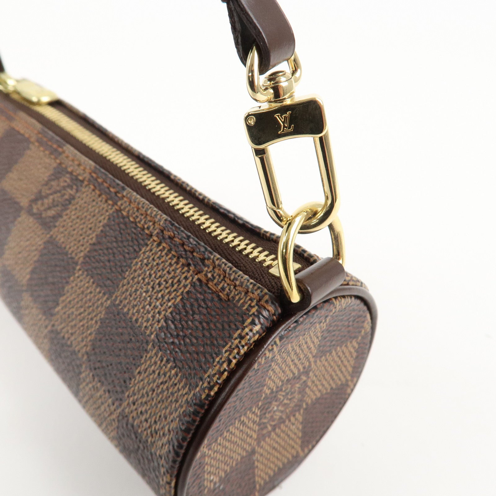 Louis Vuitton Damier Pouch for Papillon Bag Mini Bag Brown