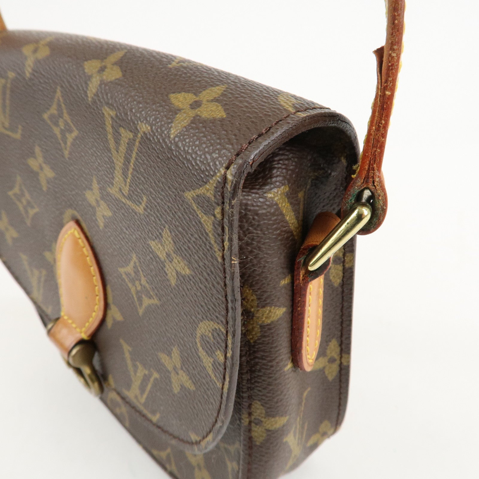 Louis Vuitton Monogram Mini Saint Cloud Shoulder Bag M51244