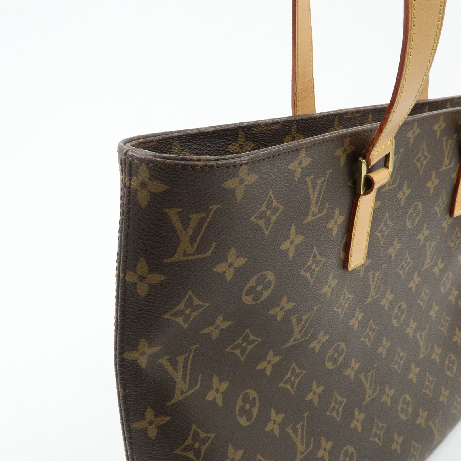 Louis Vuitton Monogram Luco Tote Bag Hand Bag Brown M51155