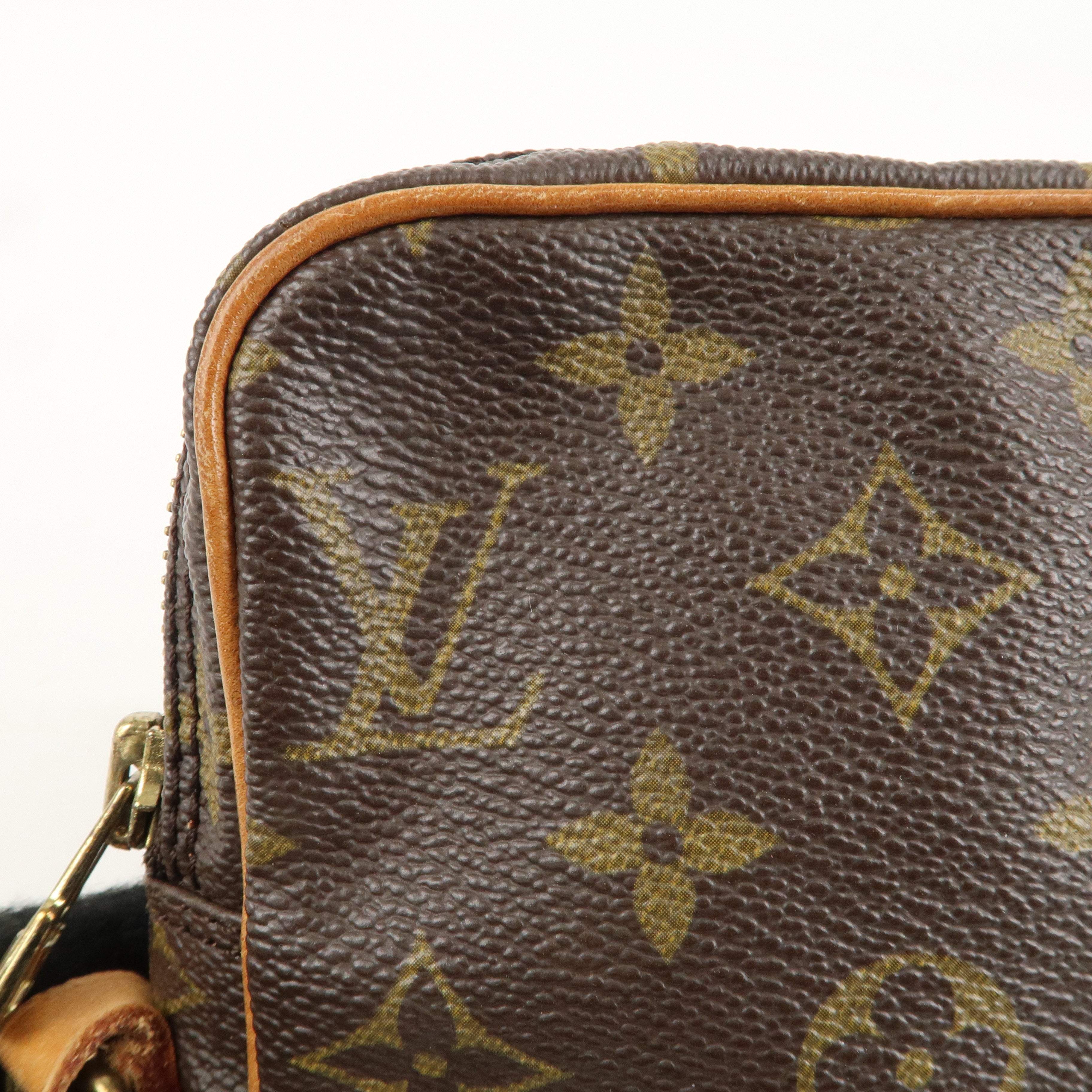 Louis Vuitton Monogram Mini Danube Shoulder Bag Brown M45268