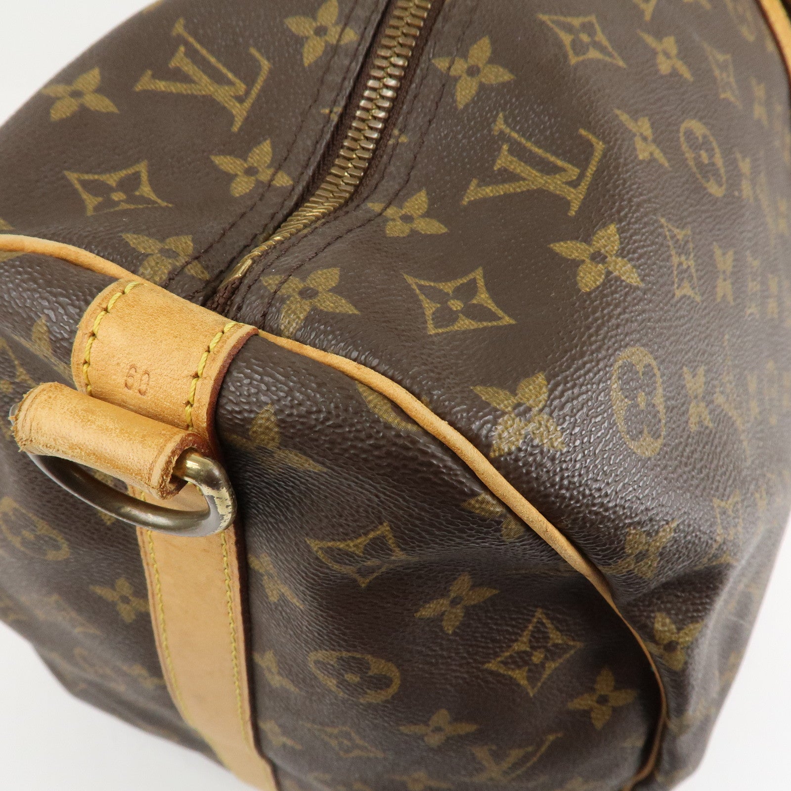 Louis Vuitton Monogram Keep All Bandouliere 60 Boston Bag M41412 Used