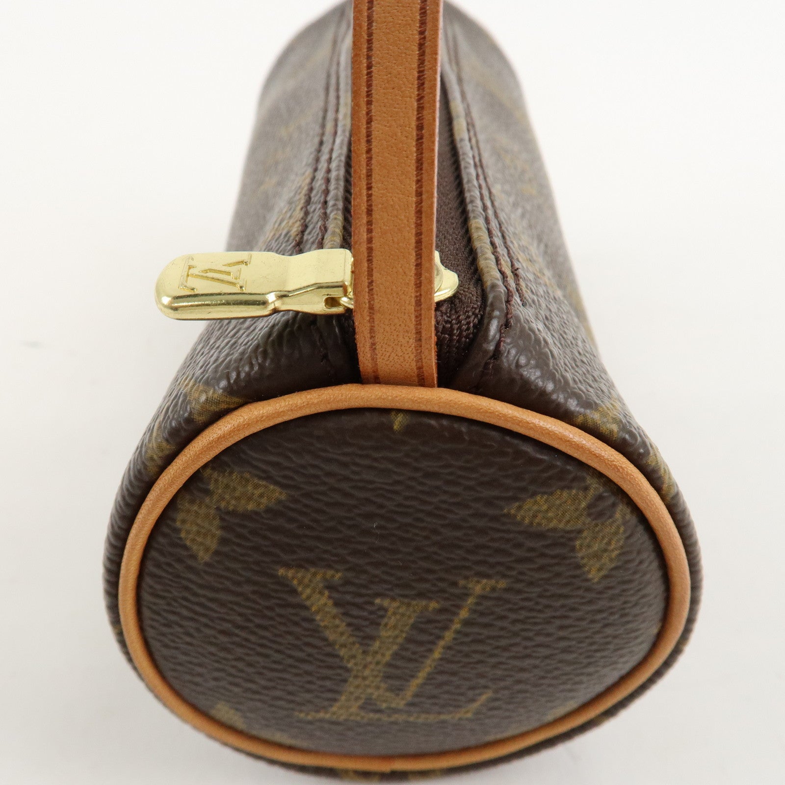 Louis Vuitton Monogram Mini Pouch for Papillon Bag Brown Used