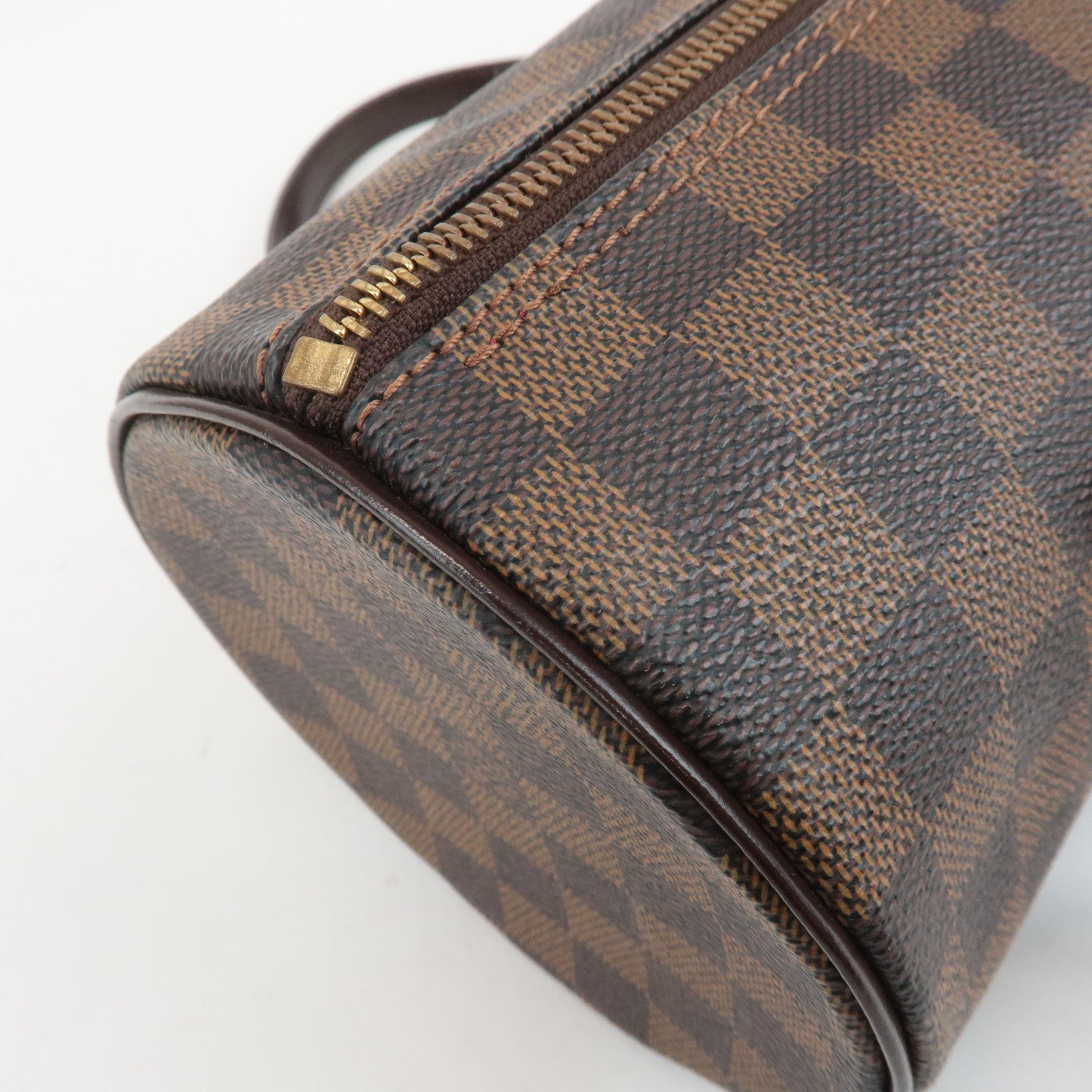 Louis Vuitton Damier Ebene Papillon 26 Hand Bag Brown N51304 Used