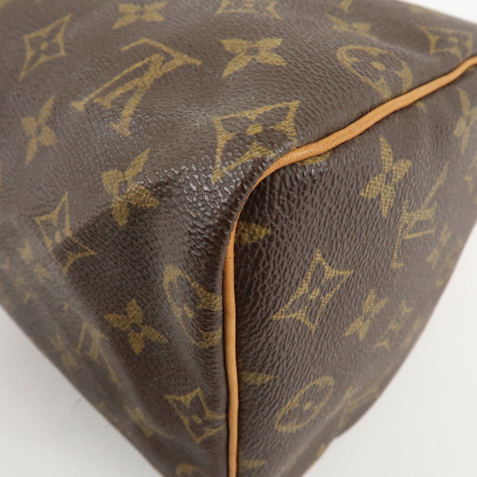 Louis Vuitton Monogram Speedy 25 Hand Bag Boston Bag M41528 Used