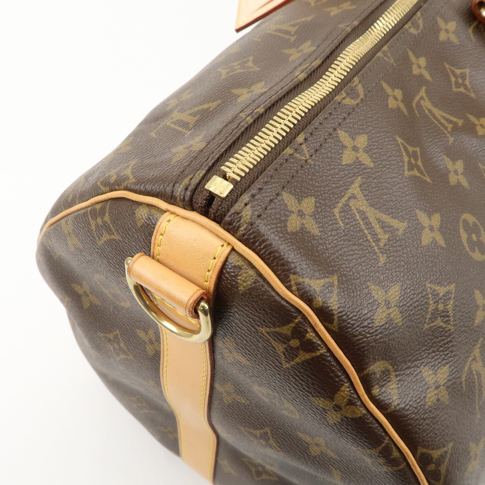 Louis Vuitton Monogram Keep All Bandouliere 55 Boston Bag M41414