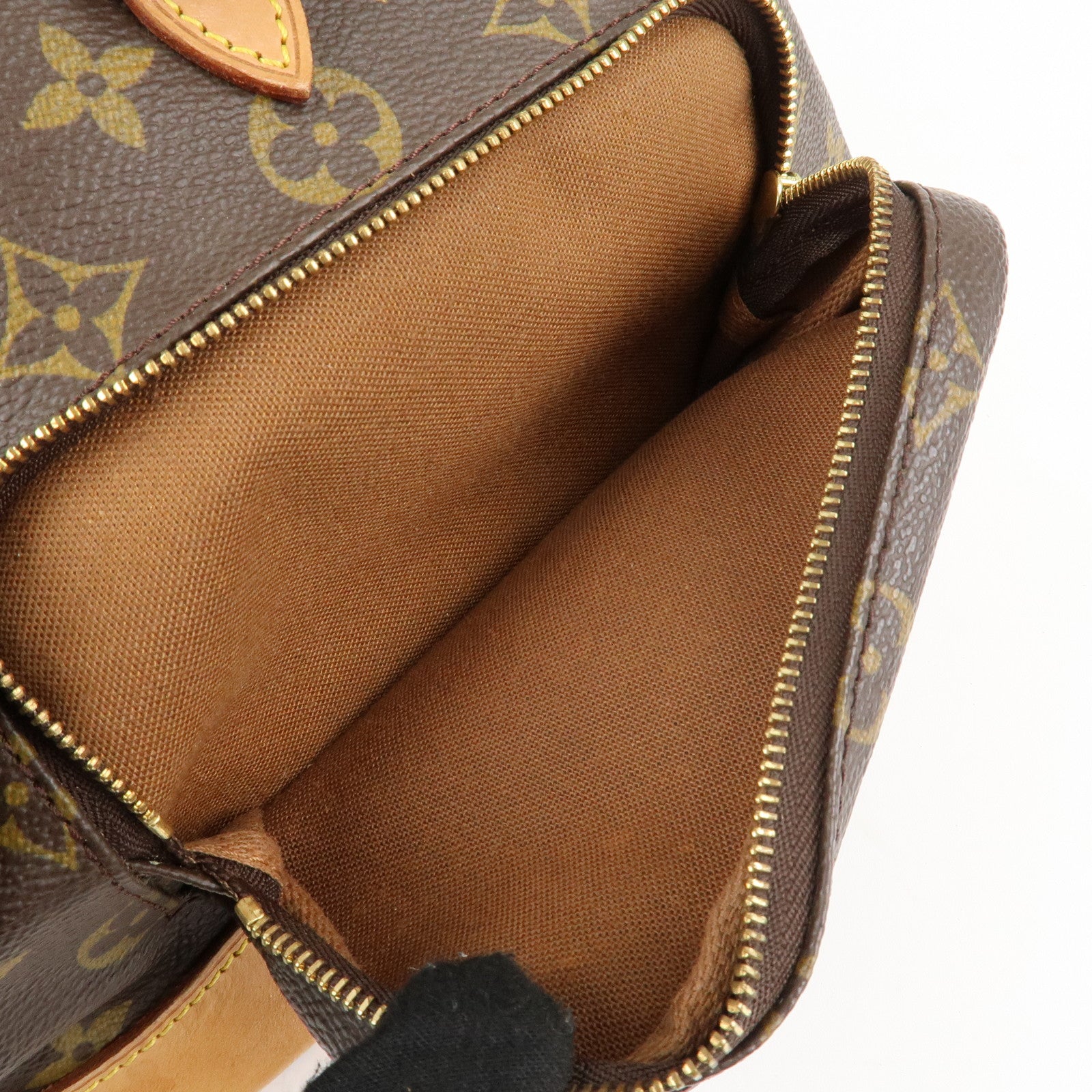 Louis Vuitton Monogram Montsouris MM Back Pack Bag M51136 Used