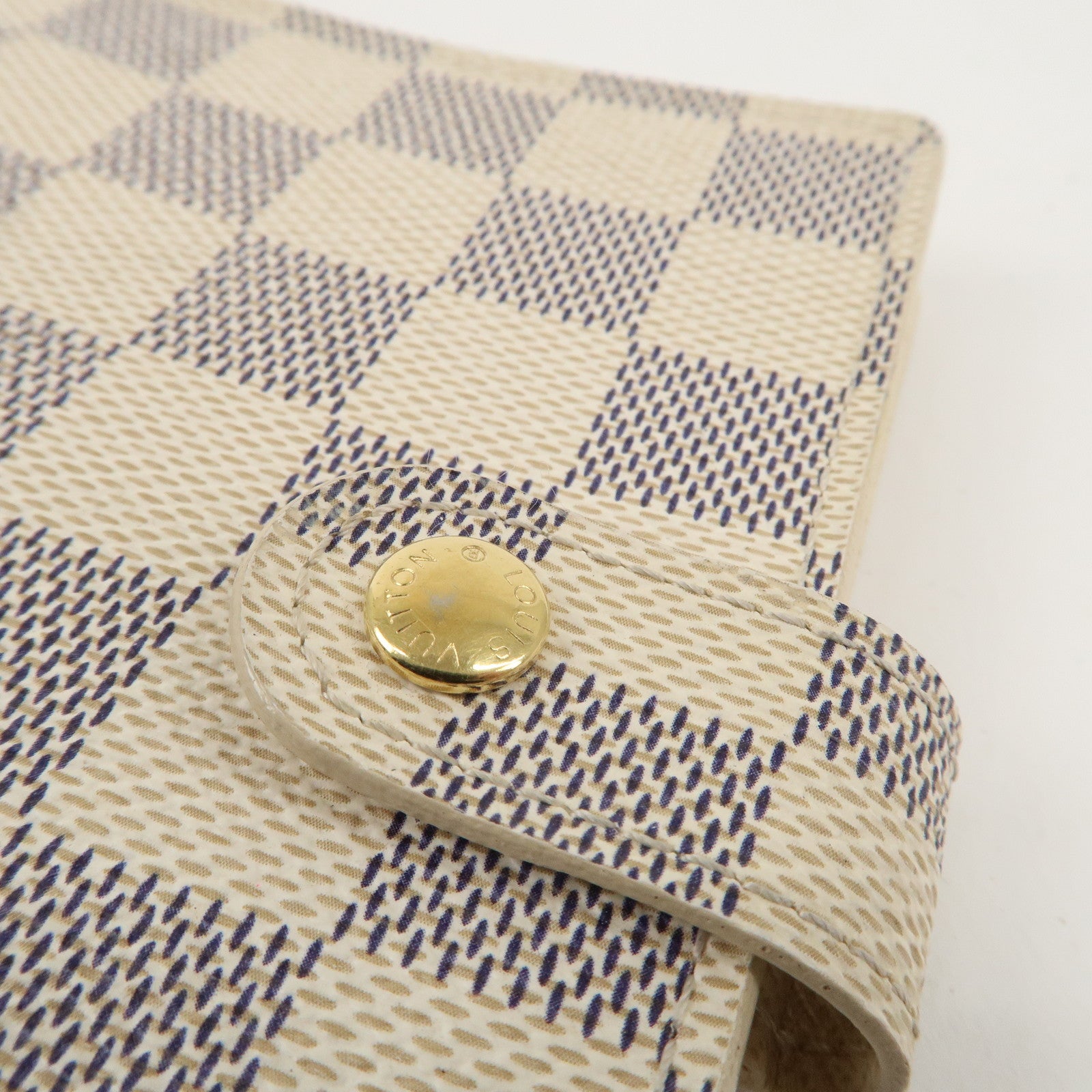 Louis Vuitton Damier Azur Agenda PM Planner Cover R20706