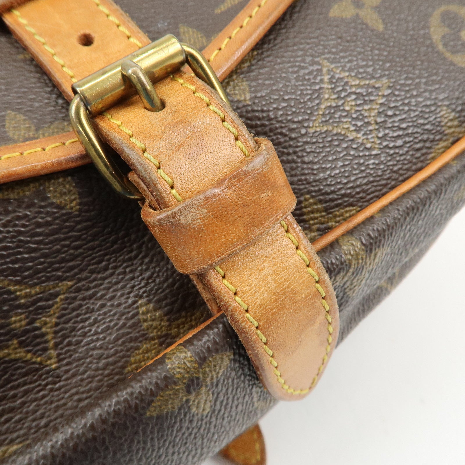 Louis Vuitton Monogram Saumur 30 Crossbody Bag Brown M42256 Used