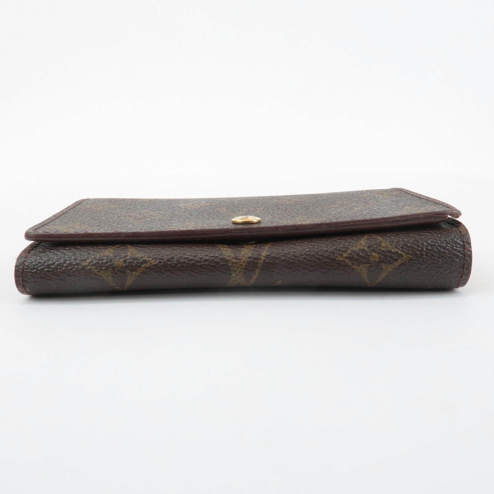 Louis Vuitton Set of 2 Monogram Portefeuille Tresor M61736 Used