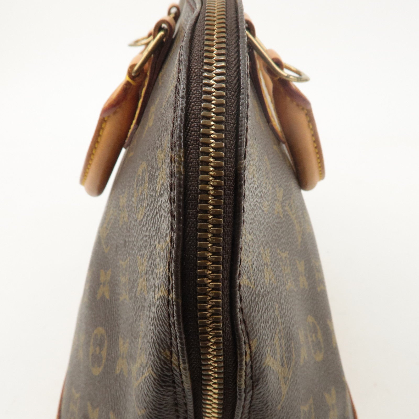 Louis Vuitton Monogram Alma Hand Bag Brown M51130