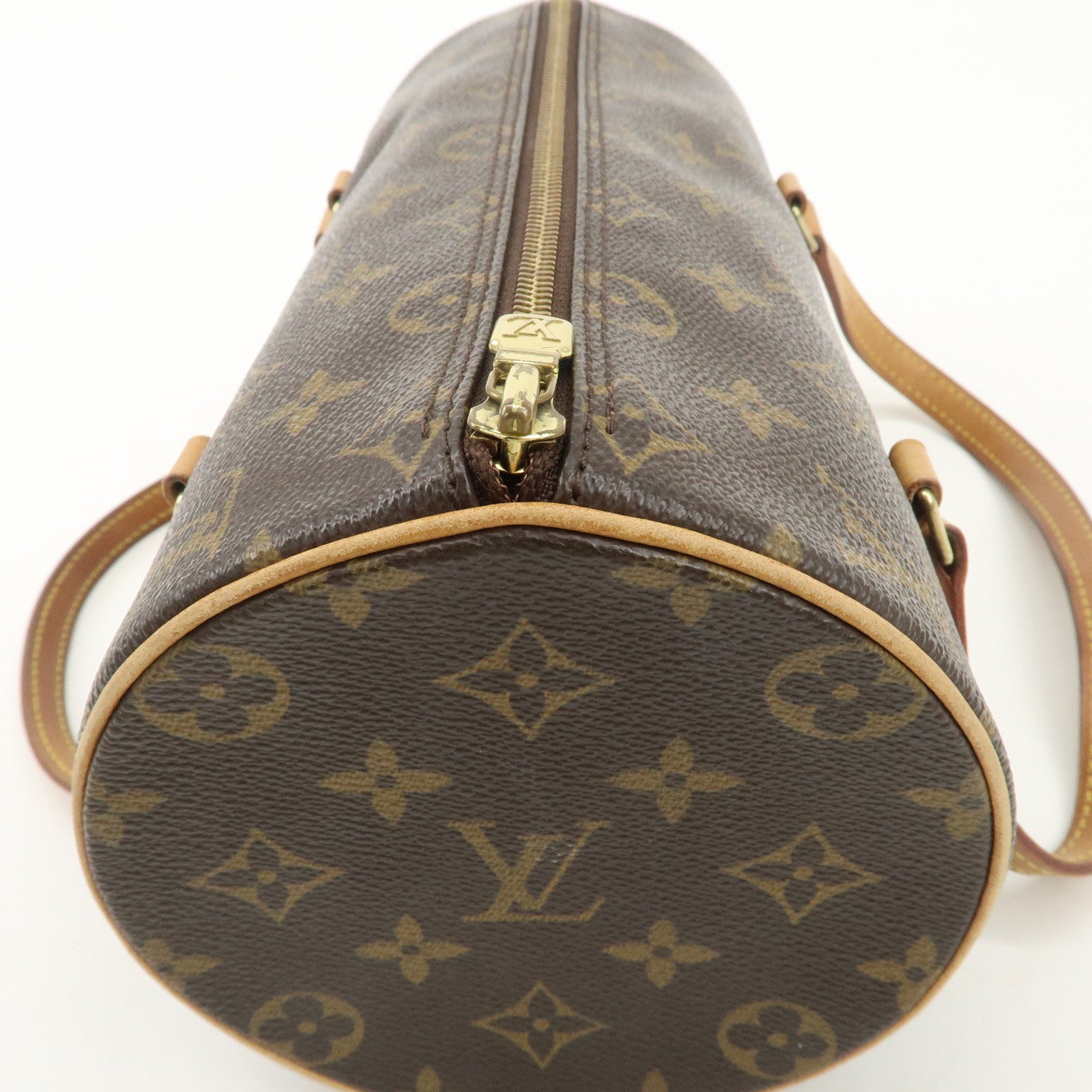 Louis Vuitton Monogram Papillon 26 Hand Bag New Style M51386 Used