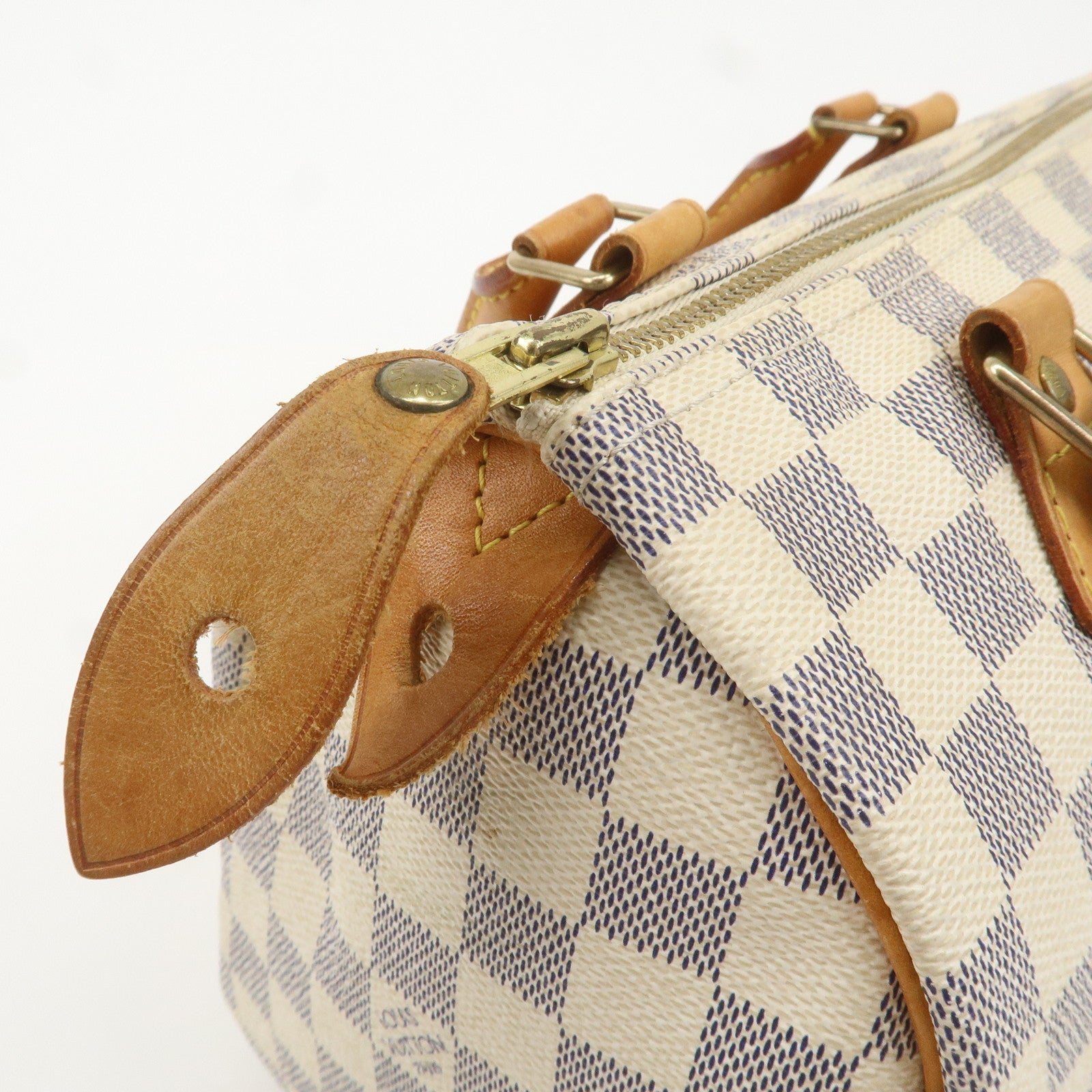 Louis Vuitton Damier Azur Speedy 25 Boston Bag Hand Bag N41534