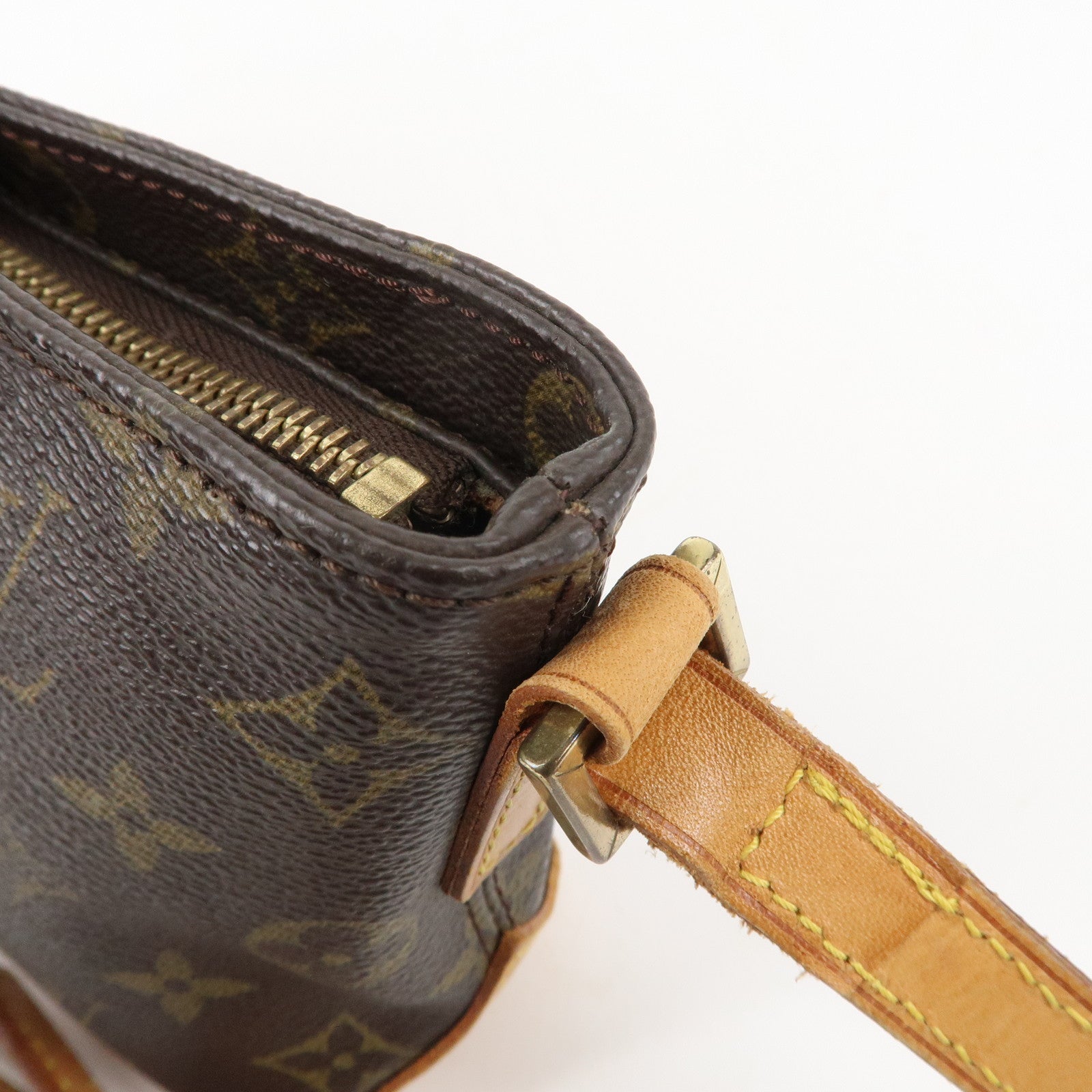 Louis Vuitton Monogram Trotteur Shoulder Bag Brown M51240