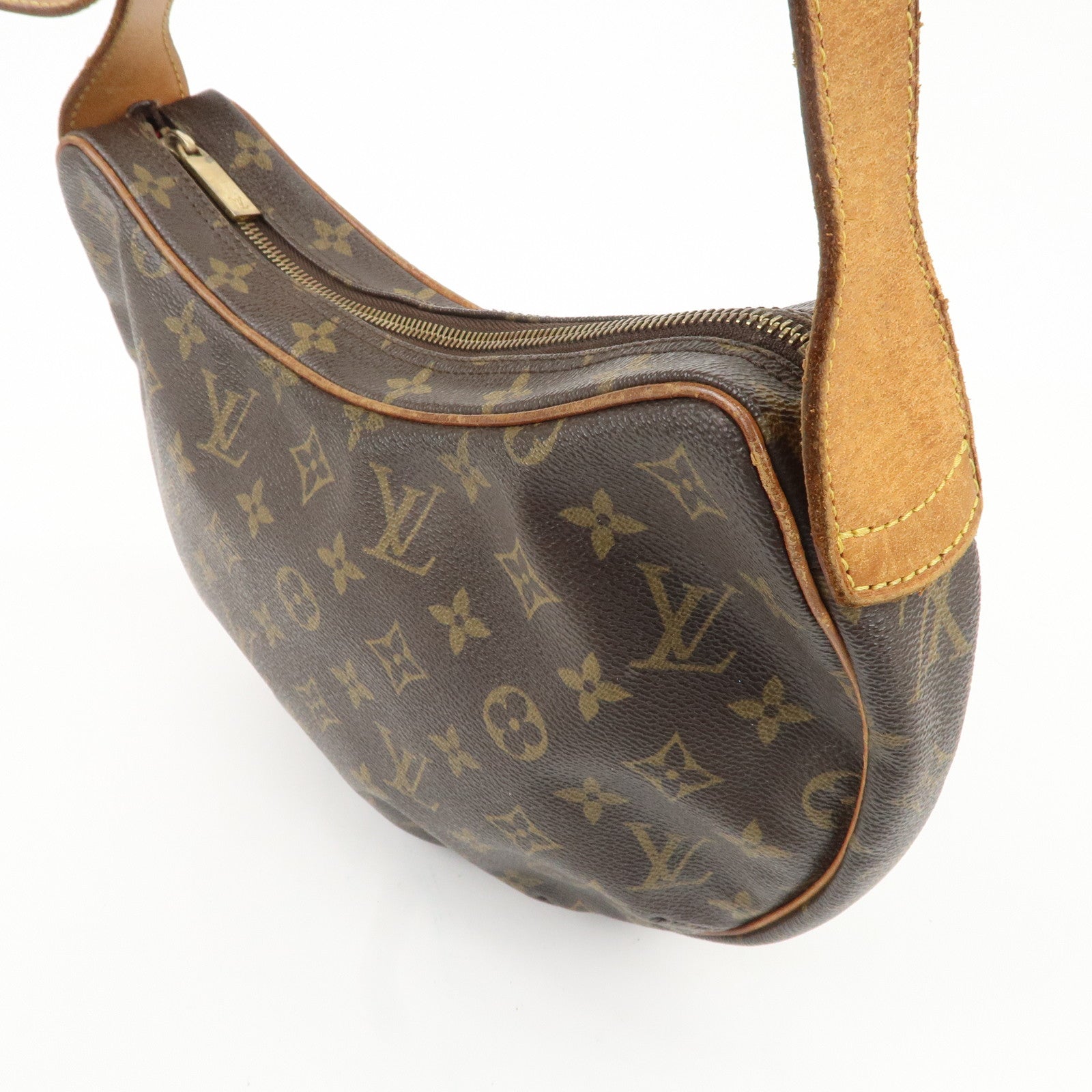 Louis Vuitton Monogram Croissant MM Shoulder Bag Hand Bag M51512 Used