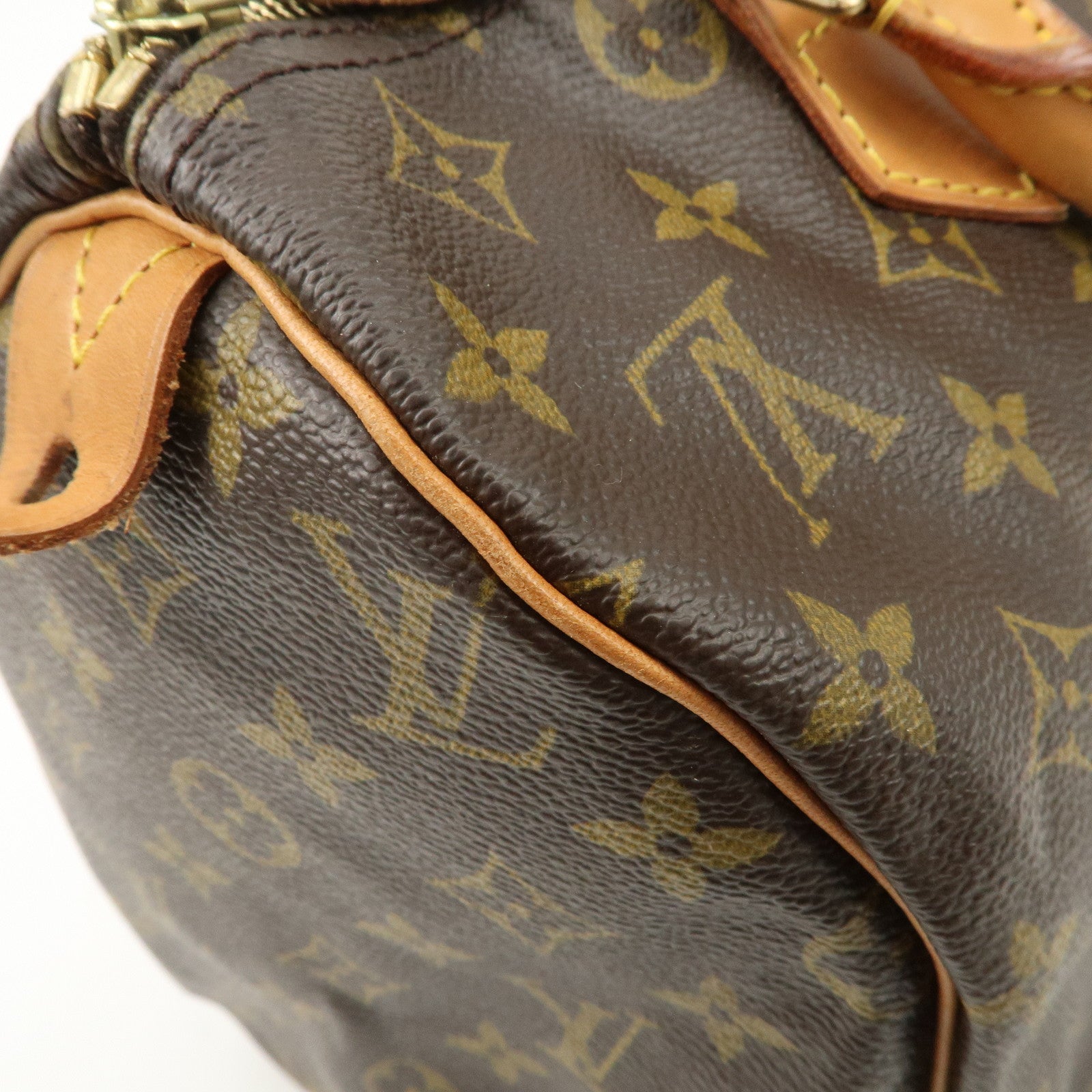 Louis Vuitton Monogram Speedy 30 Hand Bag Boston Bag M41526 Used