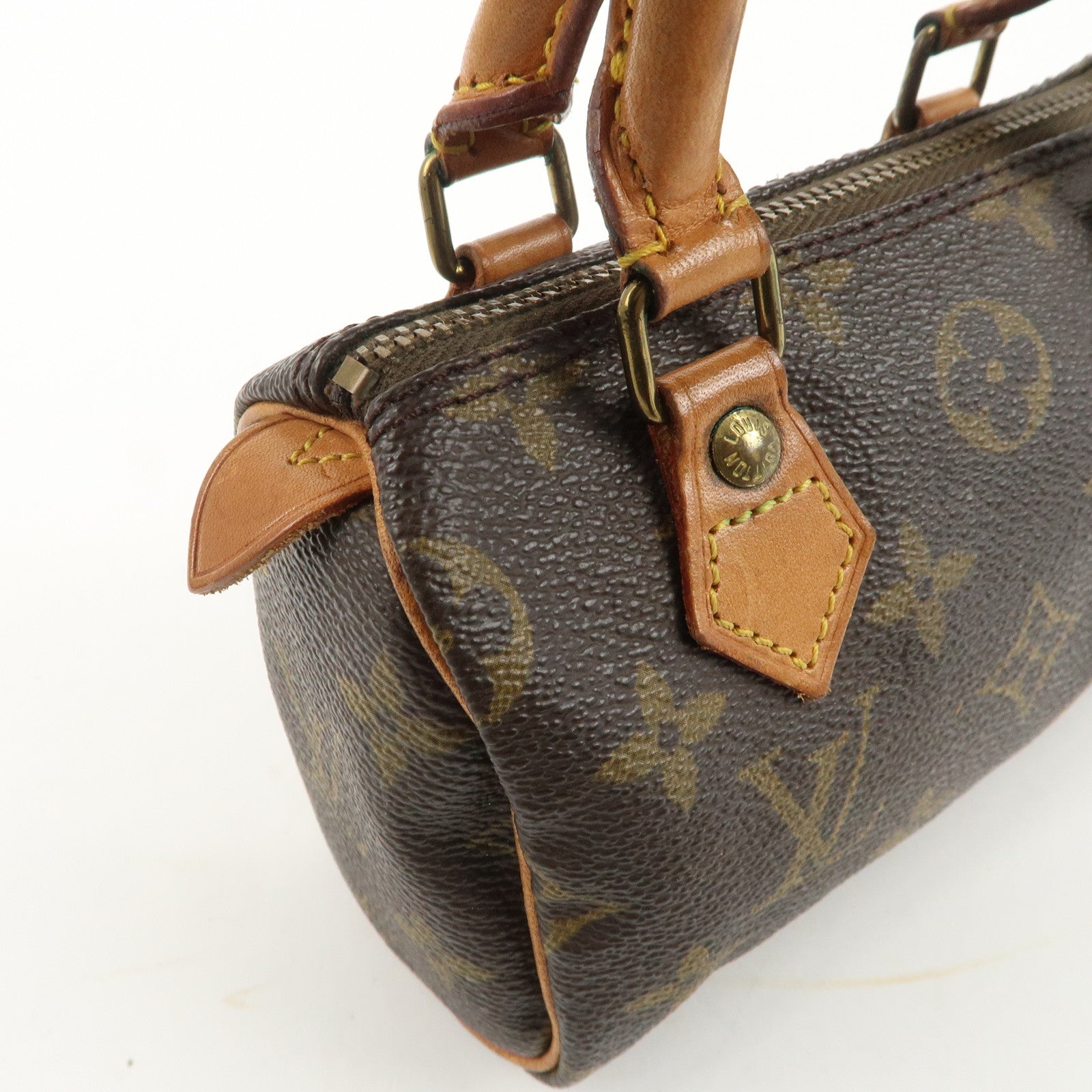 Louis Vuitton Monogram Mini Speedy Brown M41534 Used