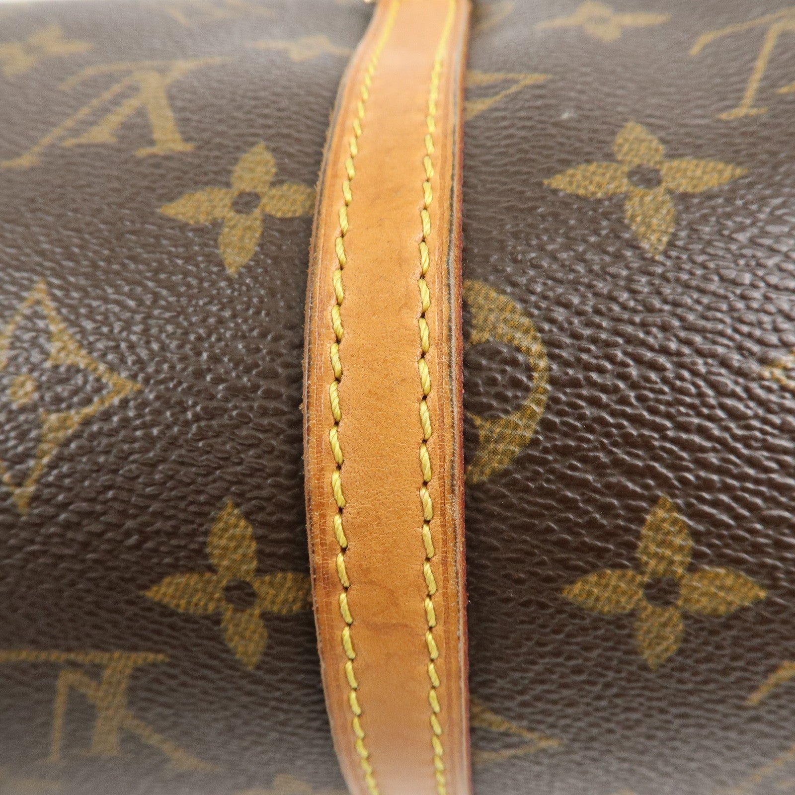 Louis Vuitton Monogram Papillon 30 Hand Bag Brown M51385 Used