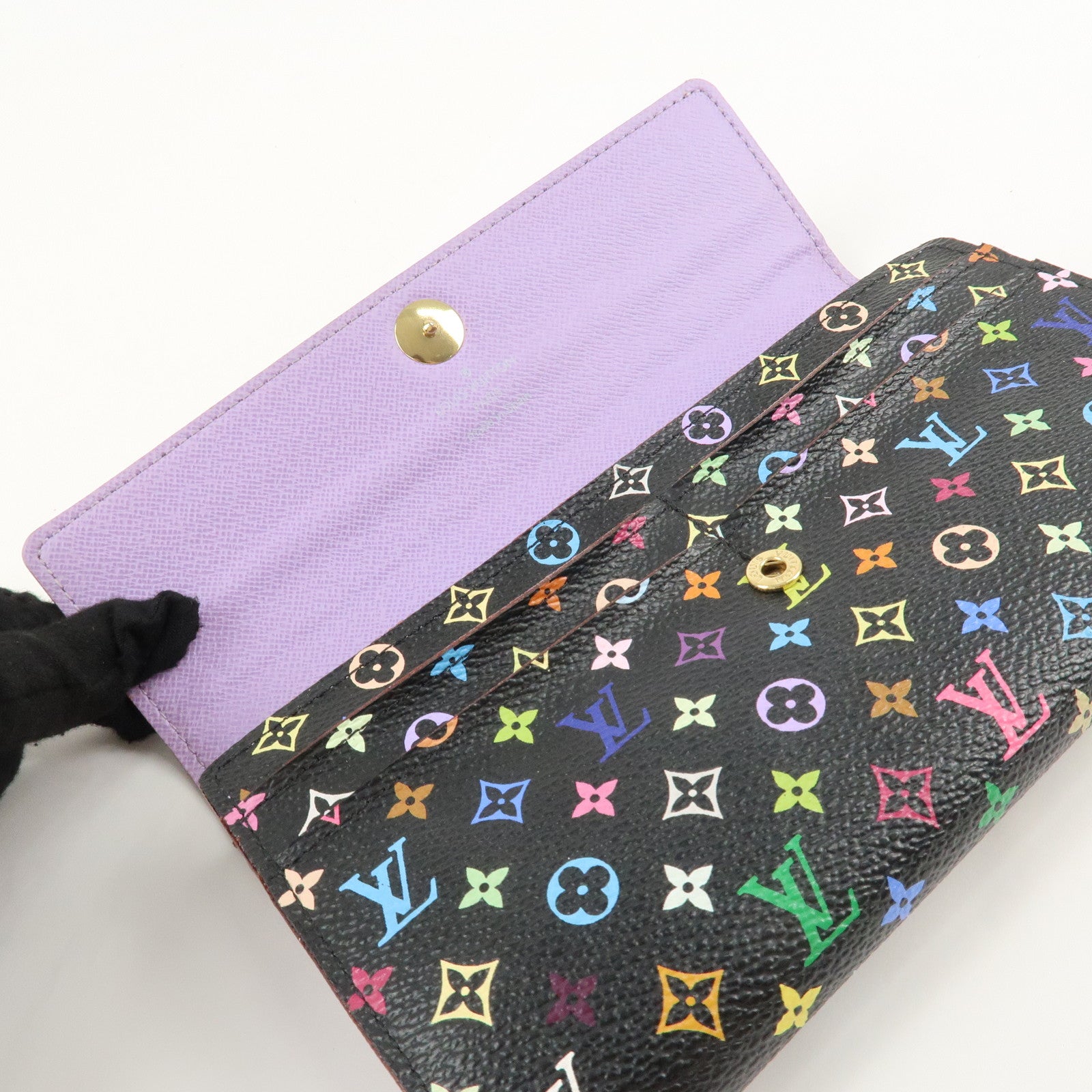 Louis Vuitton Monogram Multicolor Portefeuille Sarah M60273 Used