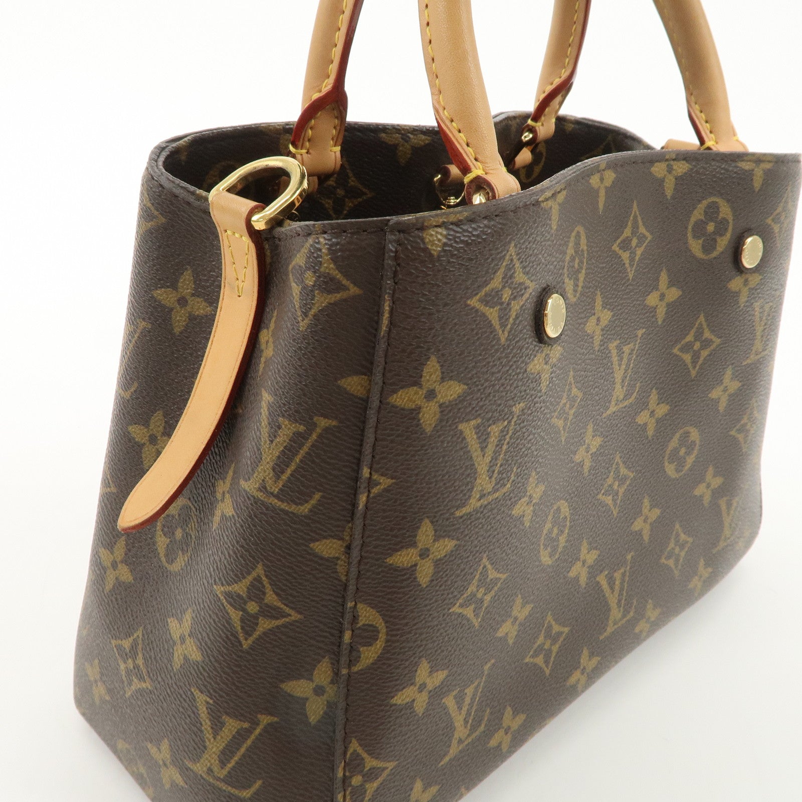 Louis Vuitton Monogram Montaigne BB 2Way Bag Hand Bag M41055 Used