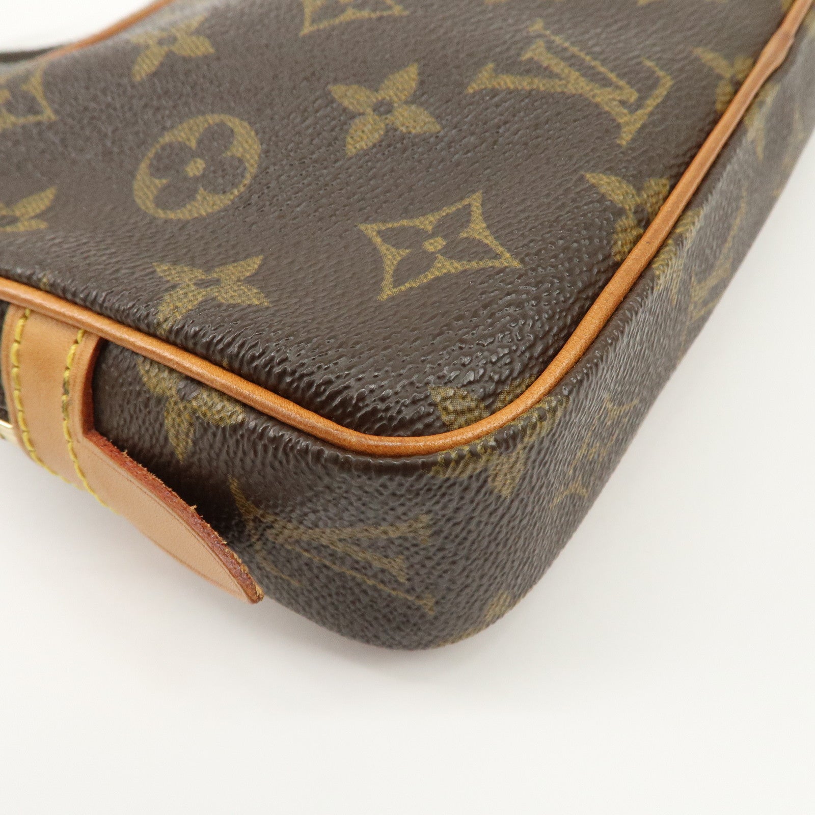 Louis Vuitton Monogram Pochette Marly Bandouliere Brown M51828