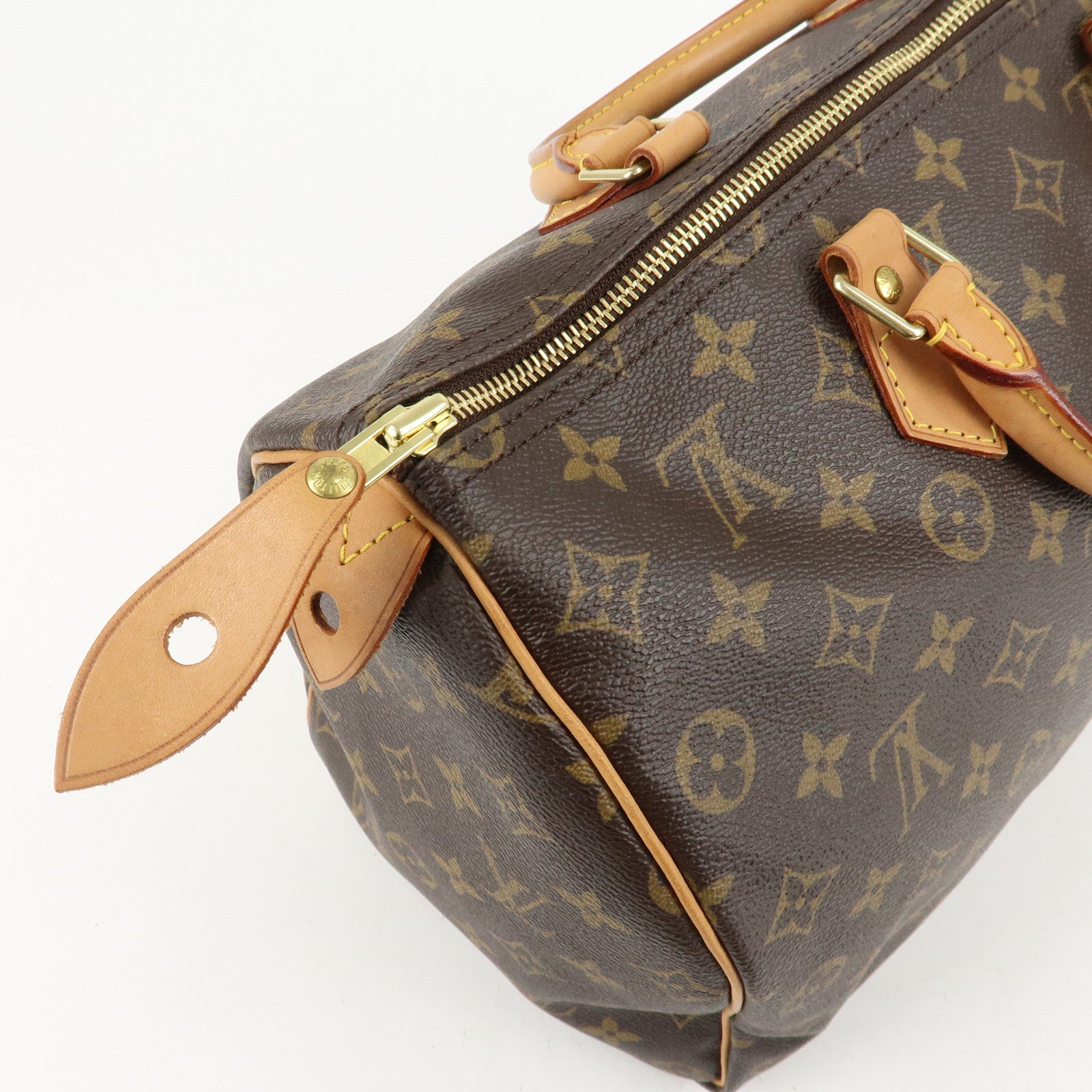 Louis Vuitton Monogram Speedy 35 Hand Bag Boston Bag M41524