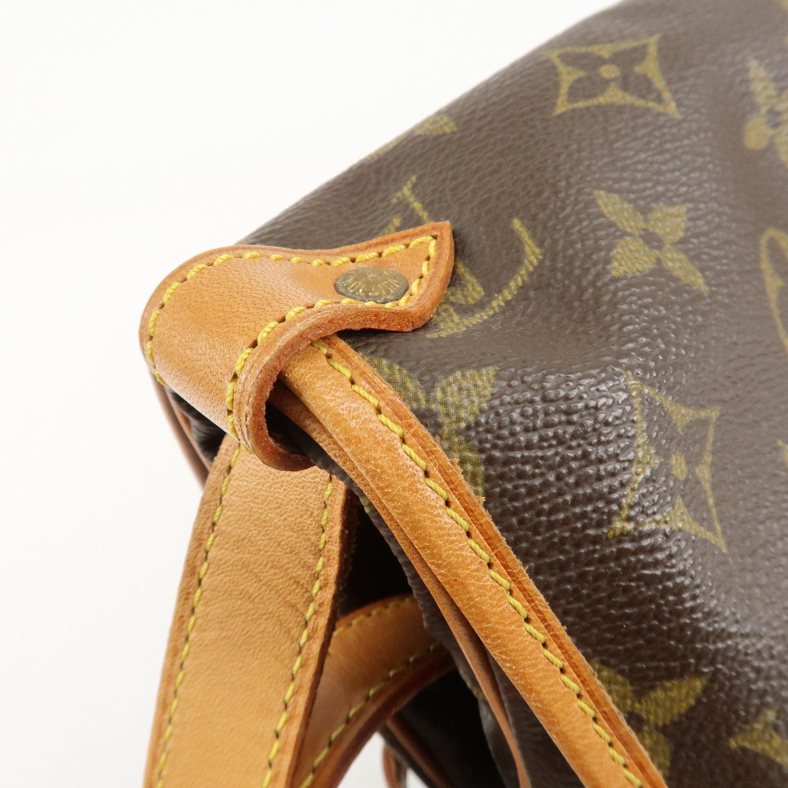 Louis Vuitton Monogram Saumur 30 Crossbody Bag Brown M42256 Used