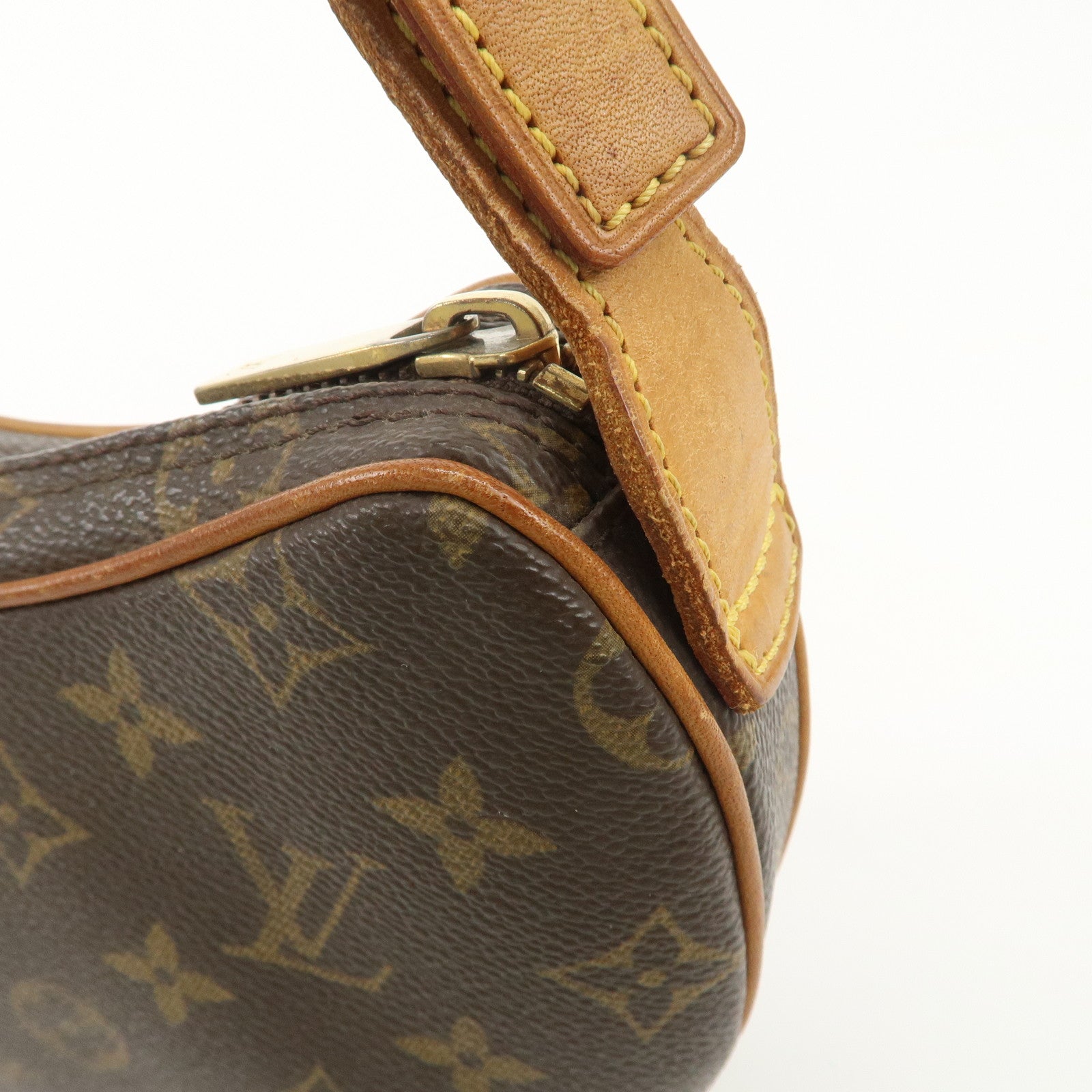 Louis Vuitton Monogram Pochette Croissant Shoulder Bag M51510 Used