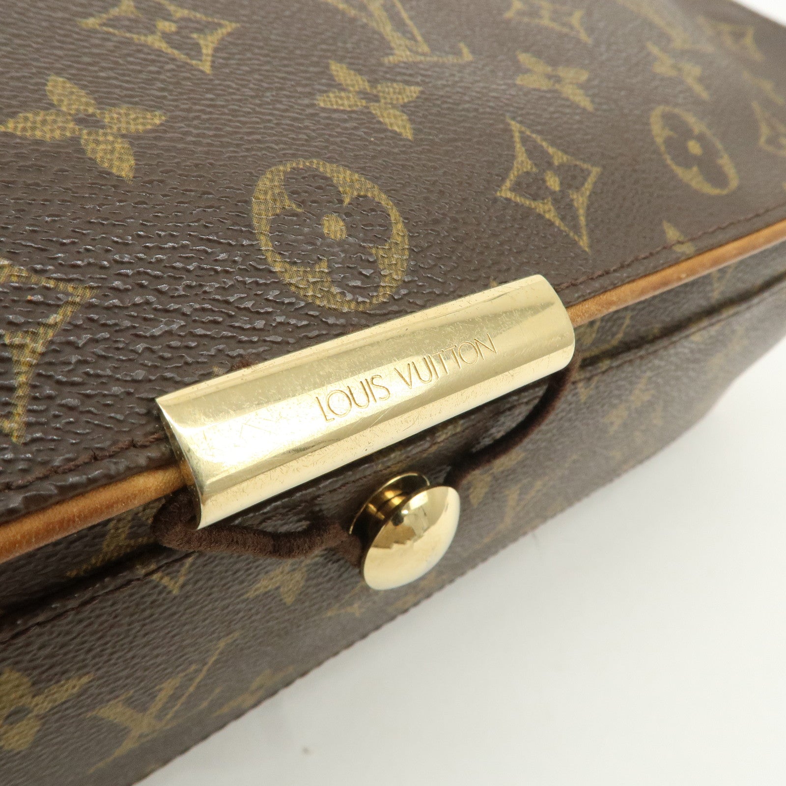 Louis Vuitton Monogram Abbesses Messenger Bag Hand Bag M45257 Used