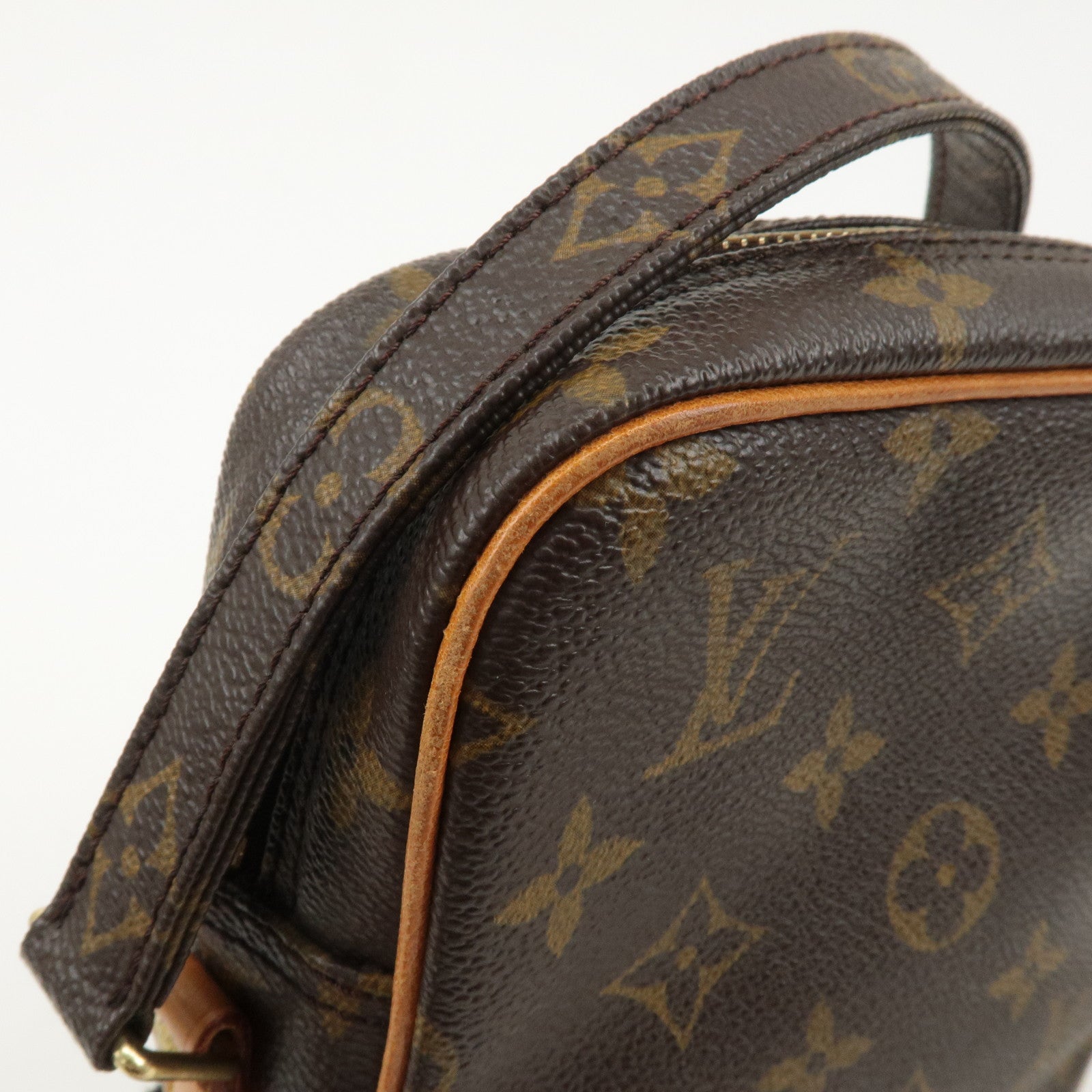 Louis Vuitton Monogram Danube Shoulder Bag Brown M45266