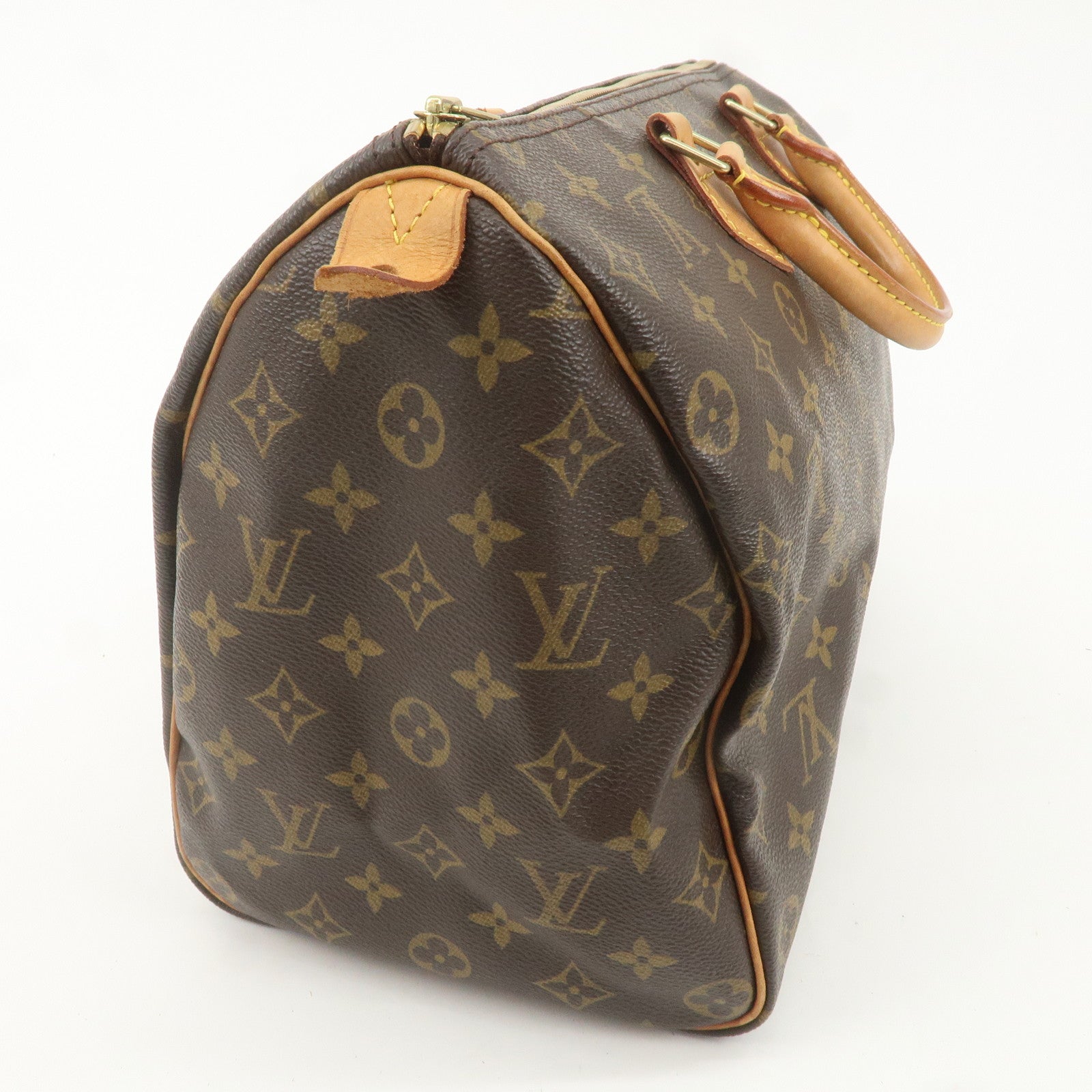 Louis Vuitton Monogram Speedy 35 Hand Bag Boston Bag M41524