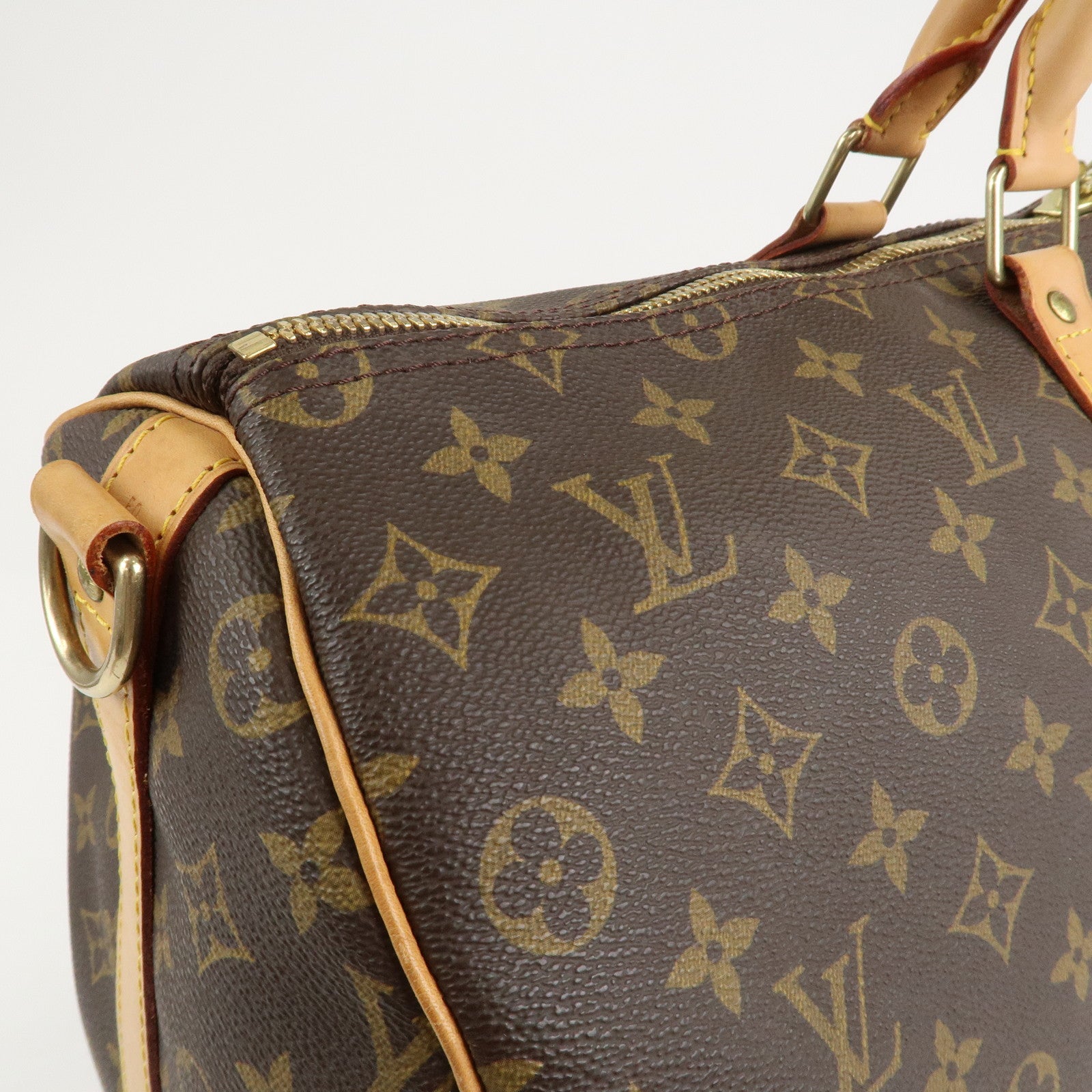 Louis Vuitton Monogram Keep All Bandouliere 50 Boston Bag M41416 Used