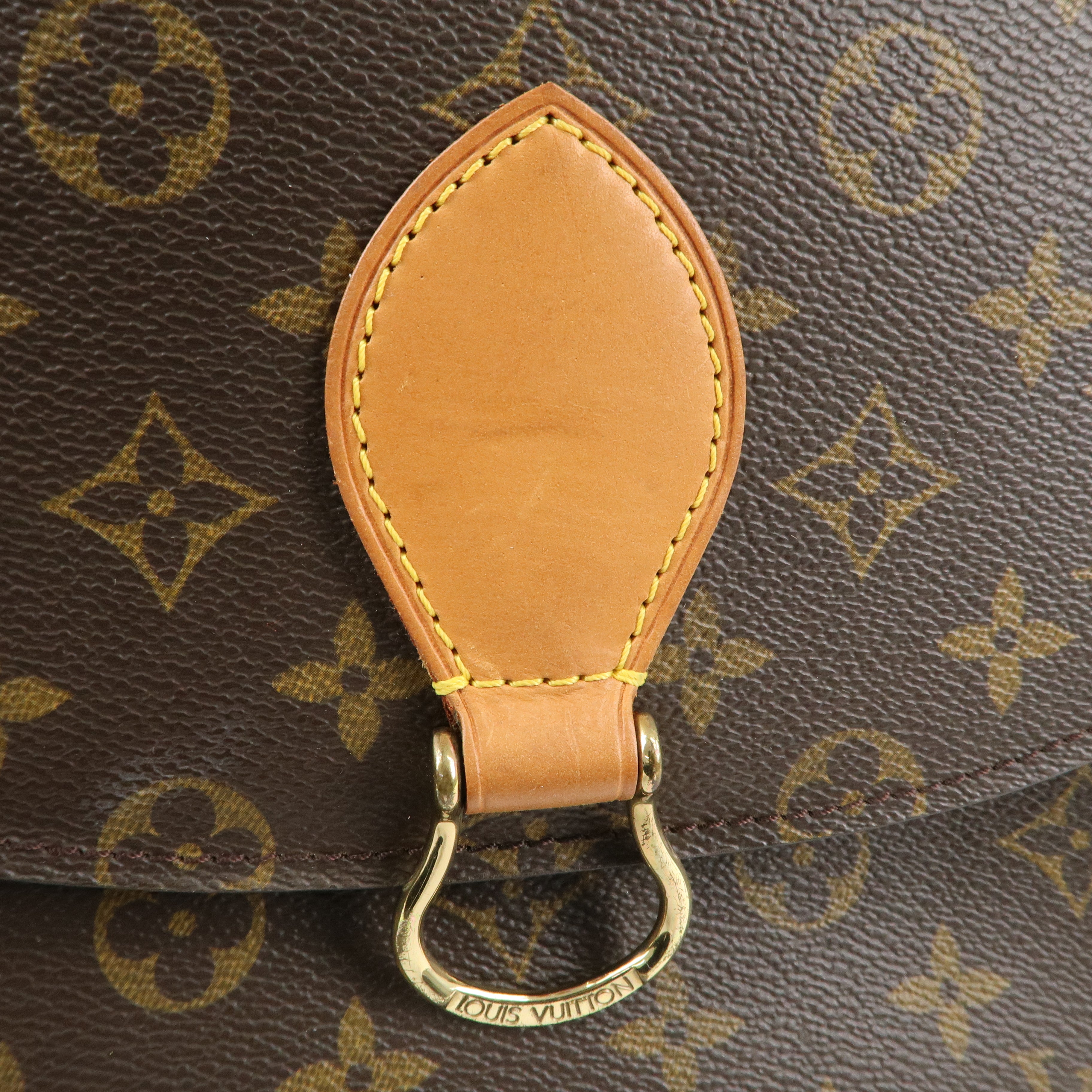 Louis Vuitton Monogram Saint Cloud GM Shoulder Bag Brown M51242