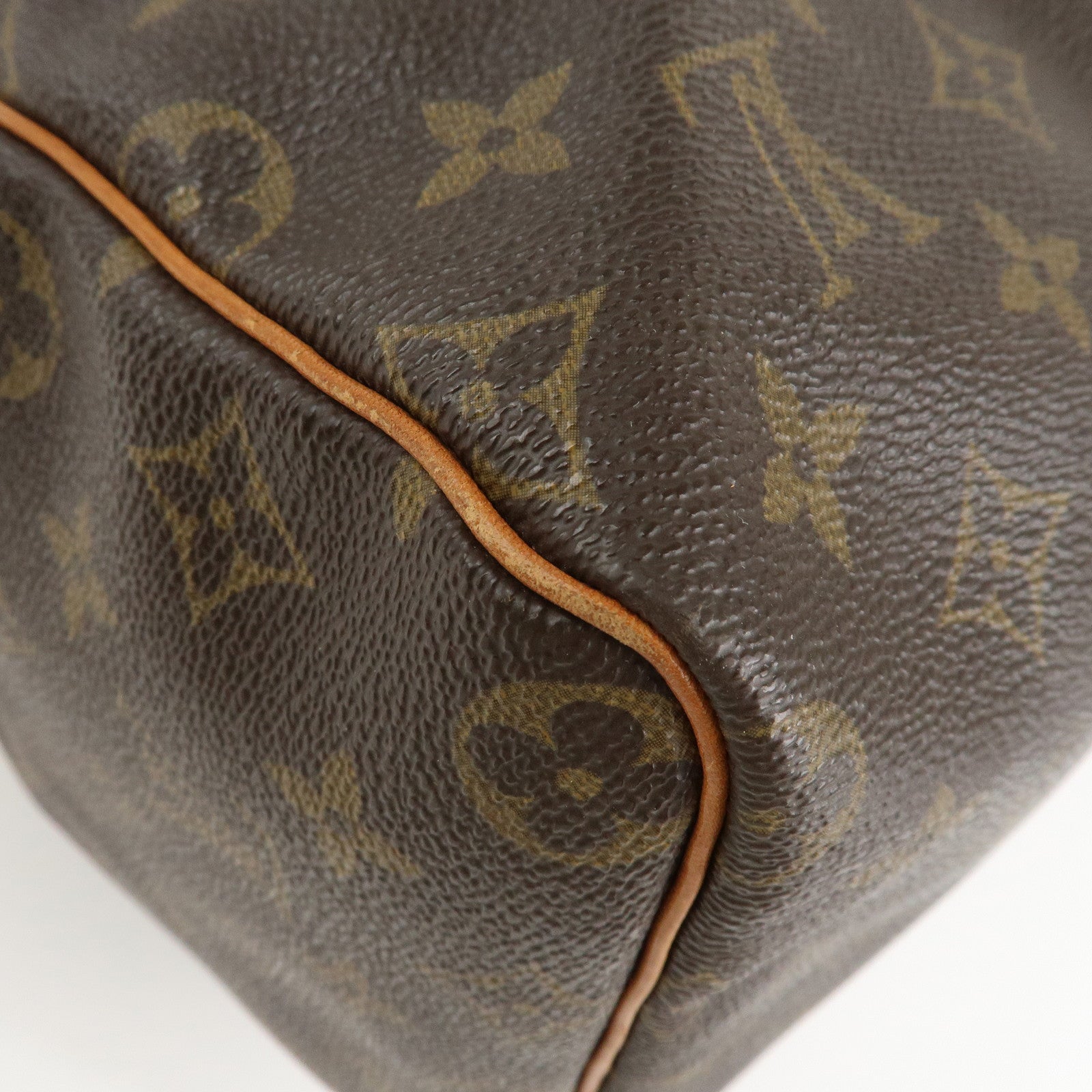 Louis Vuitton Monogram Speedy 40 Hand Bag Boston Bag M41522 Used