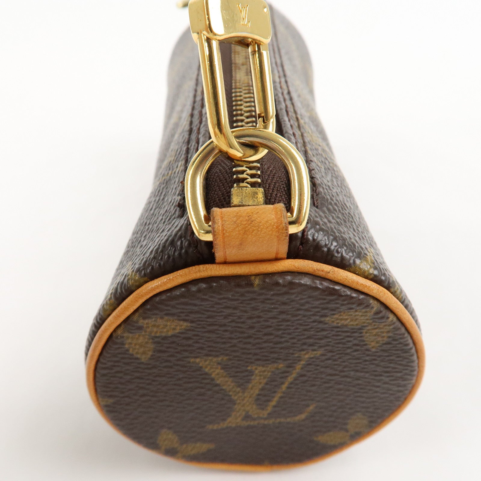 Louis Vuitton Monogram Papillon Pouch For Papillon Bag Brown Used